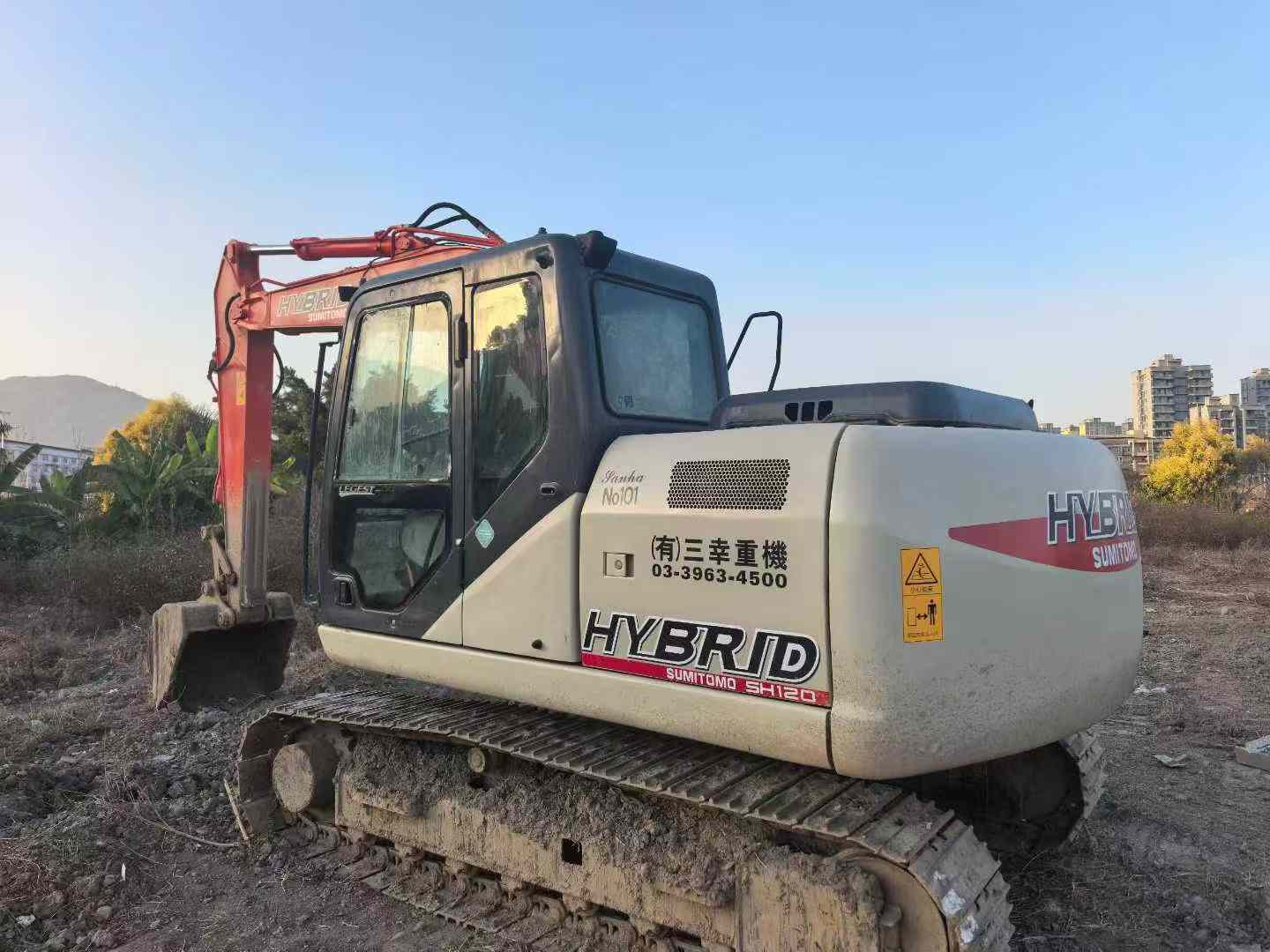 Used Sumitomo SH120-5 Excavator 2016 Model / 4