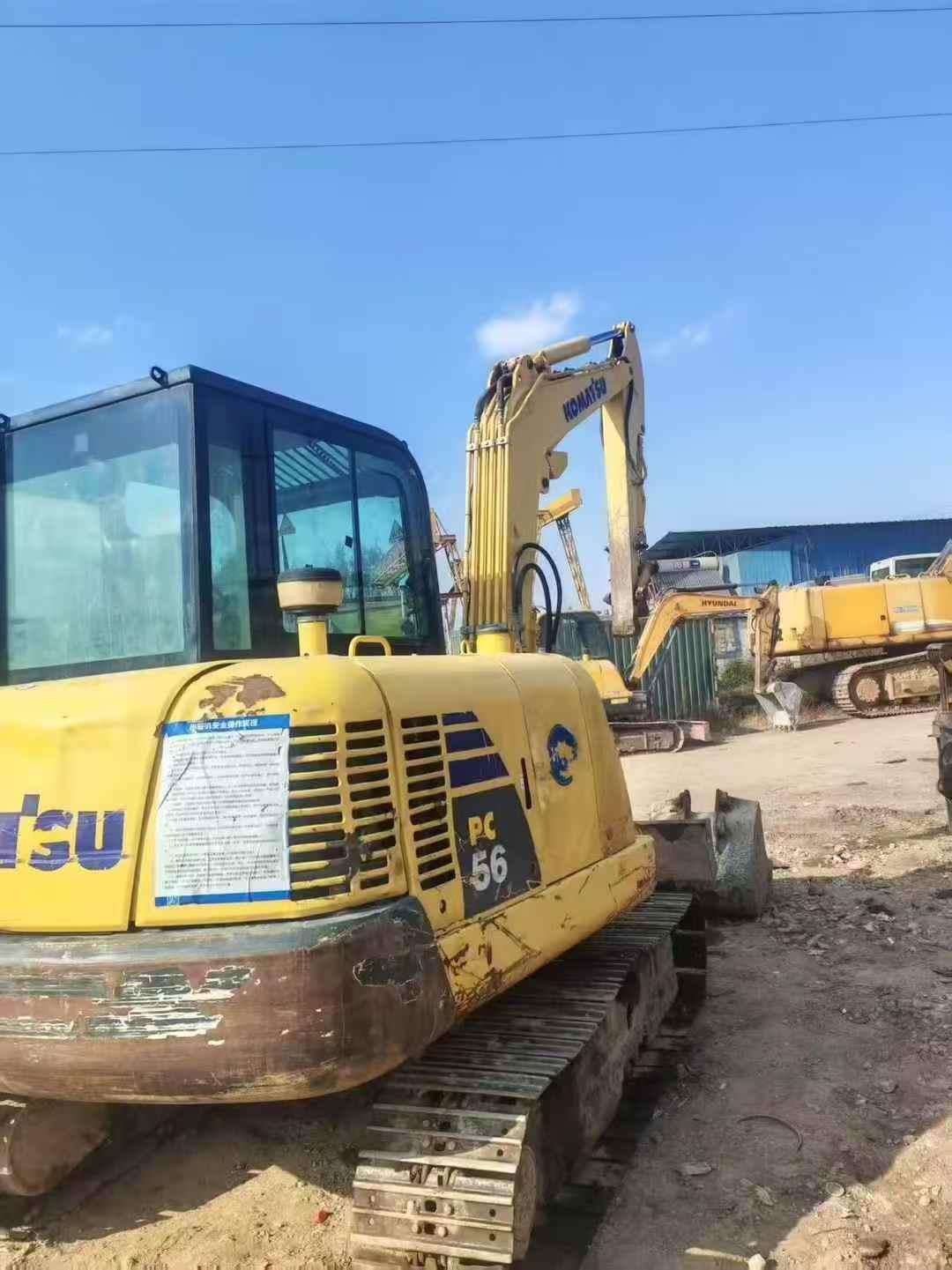 Used Komatsu PC56-7 Excavator 2019 Model / 3