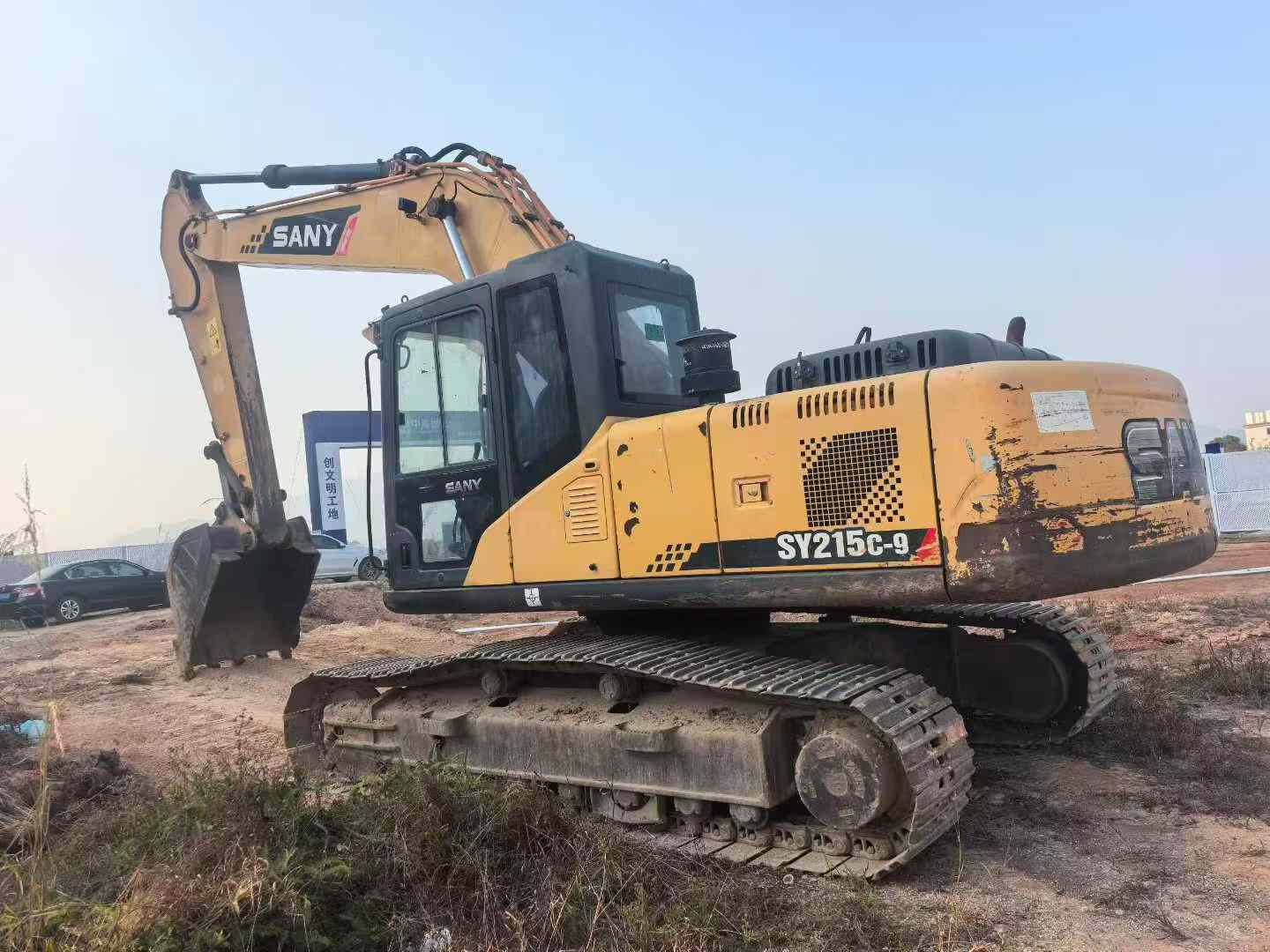 Used Sany SY215C-9 Excavator 2013 Model / 2