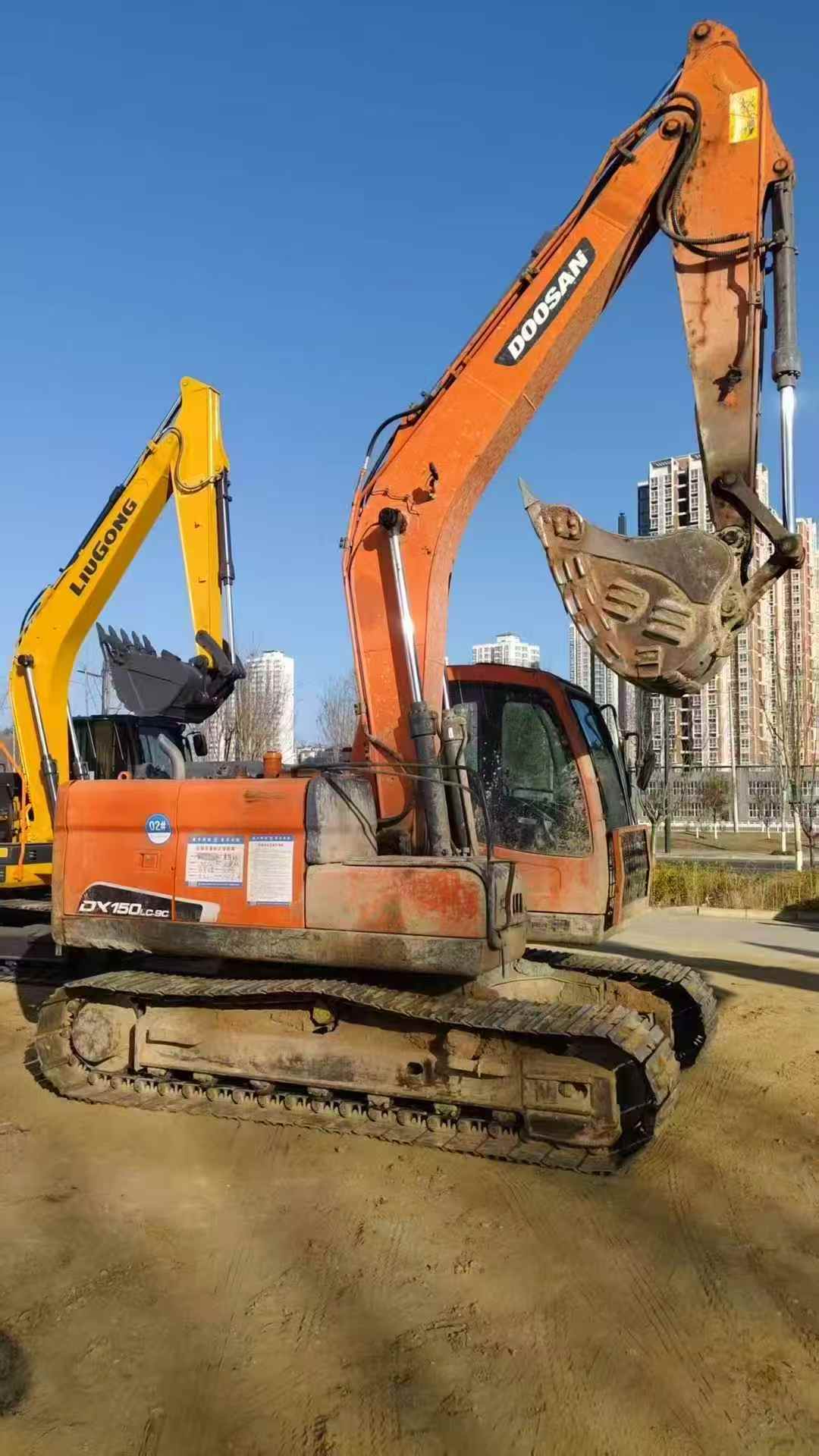 Used Doosan DX150-9C Excavator 2018 Model / 3