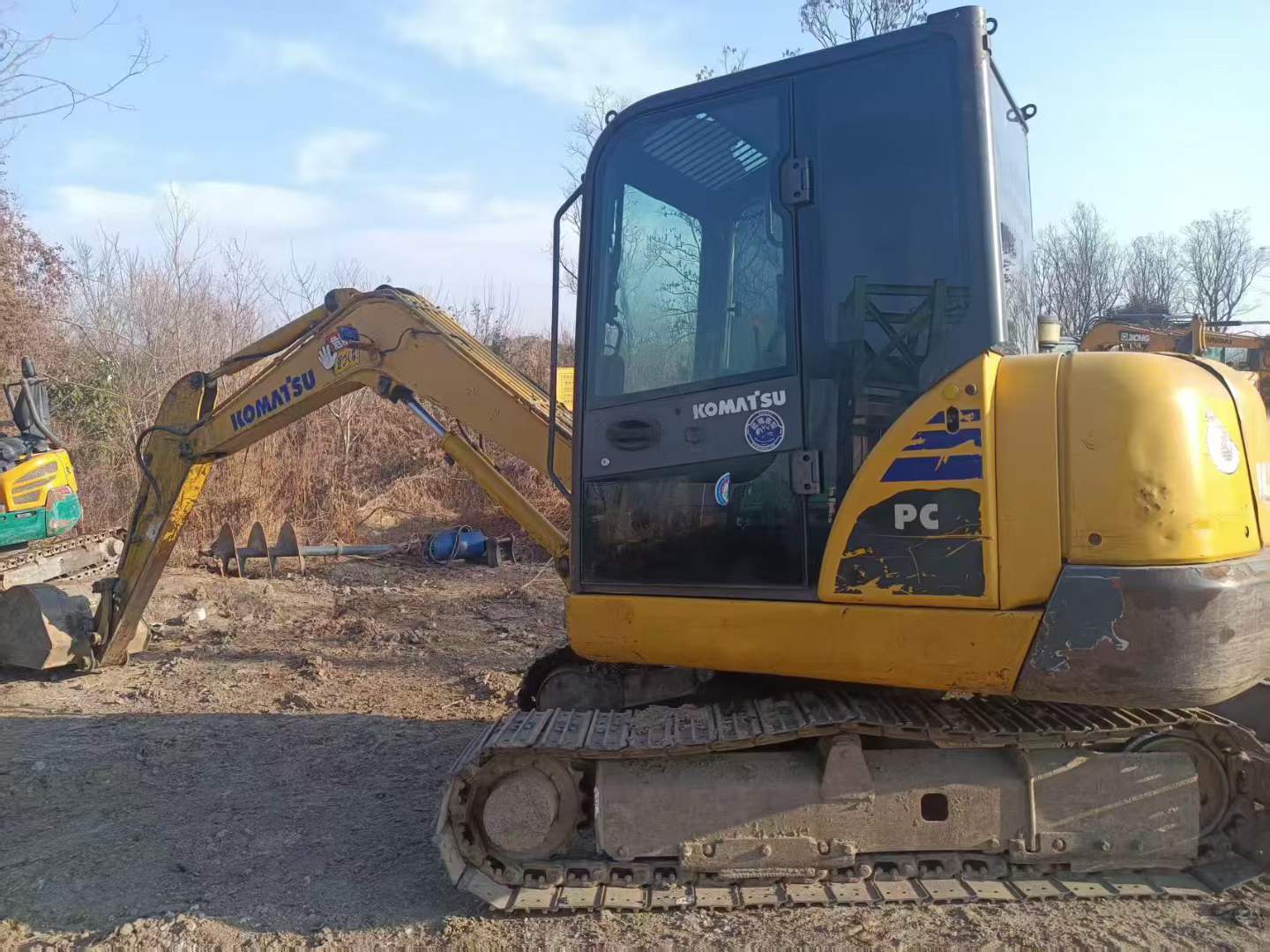 Used Komatsu PC56-7 Excavator 2015 Model / 3
