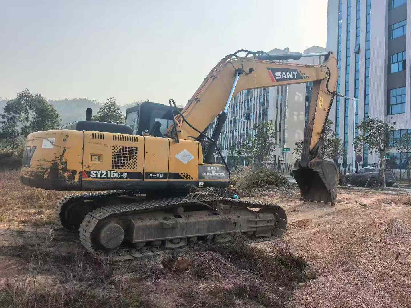 Used Sany SY215C-9 Excavator 2013 Model / 4