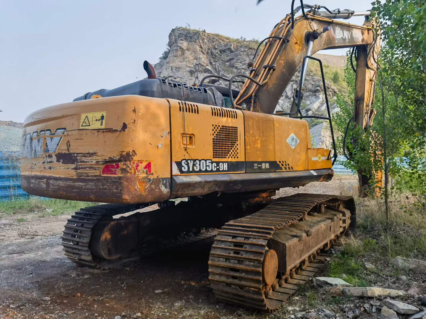 Used Sany SW305K Excavator 2016 Model / 2