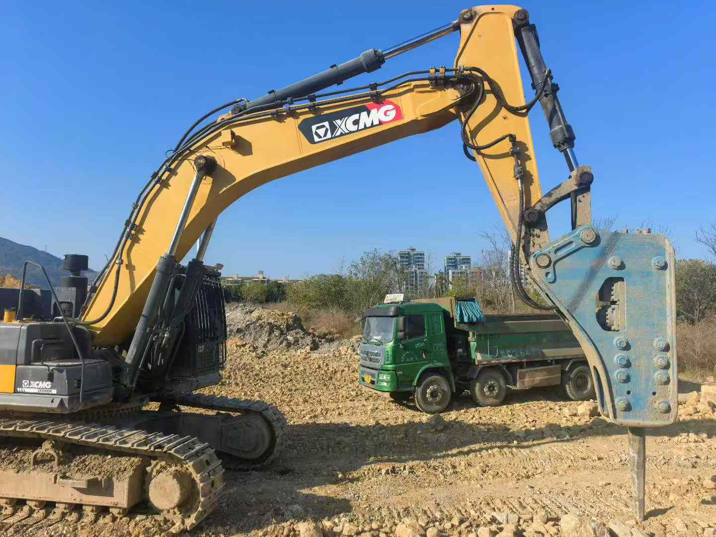 Used XCMG XE550DK Excavator 2022 Model / 7