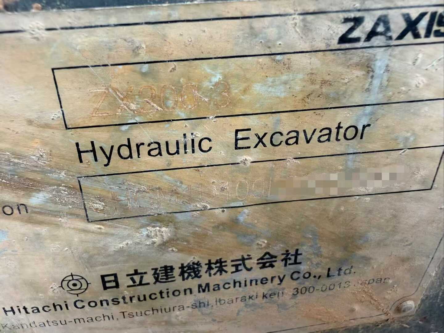 Used Hitachi ZAXIS200 Excavator 2016 Model / 4