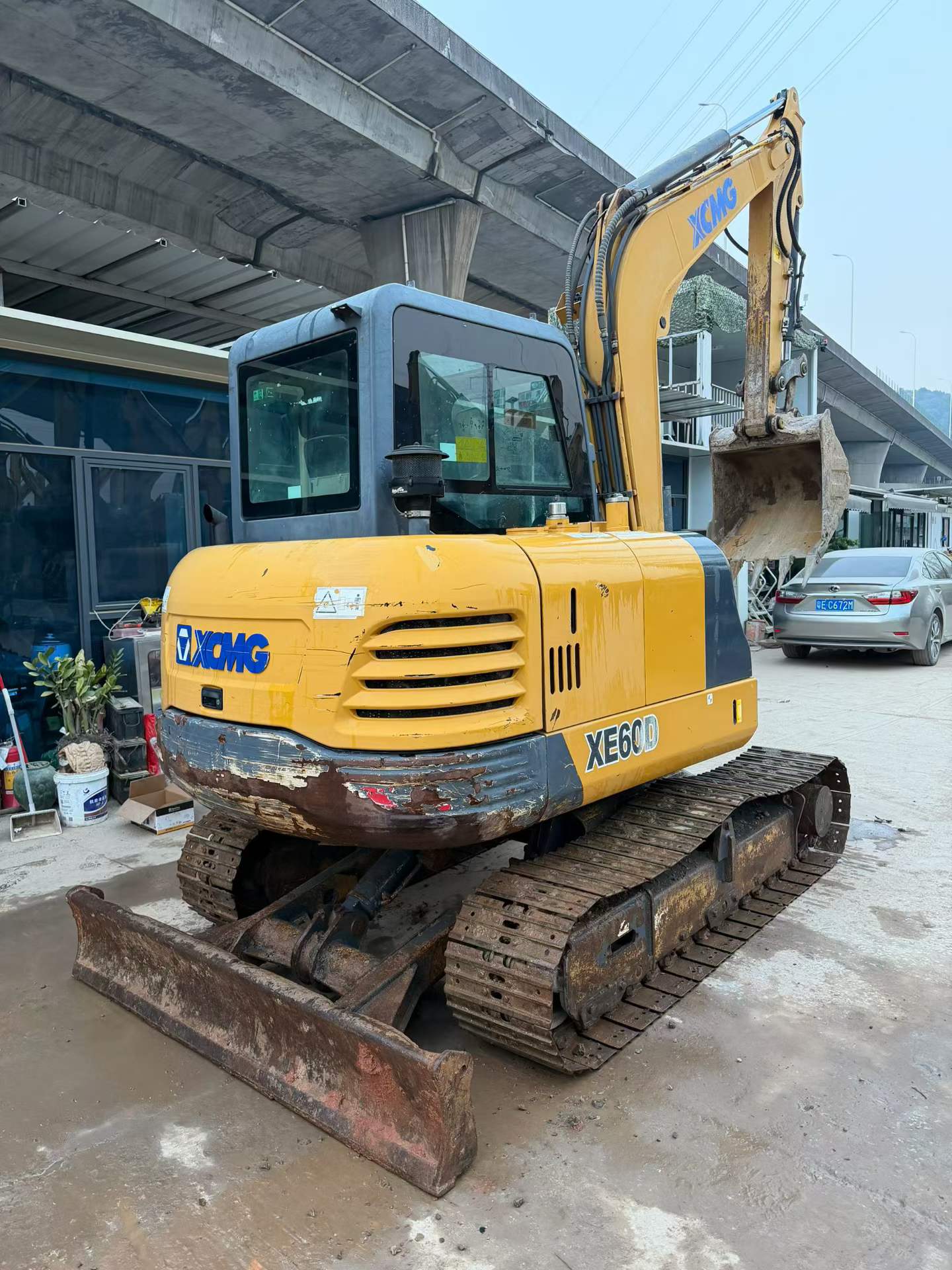 Used XCMG XE60D Excavator 2018 Model / 2
