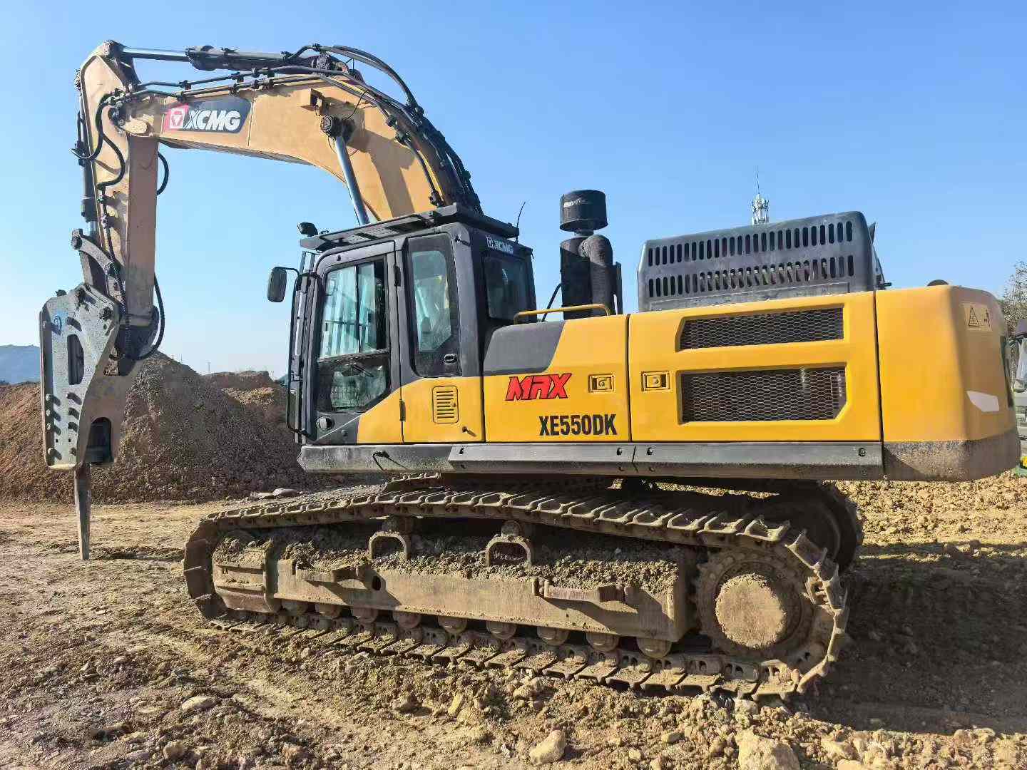 Used XCMG XE550DK Excavator 2022 Model / 6
