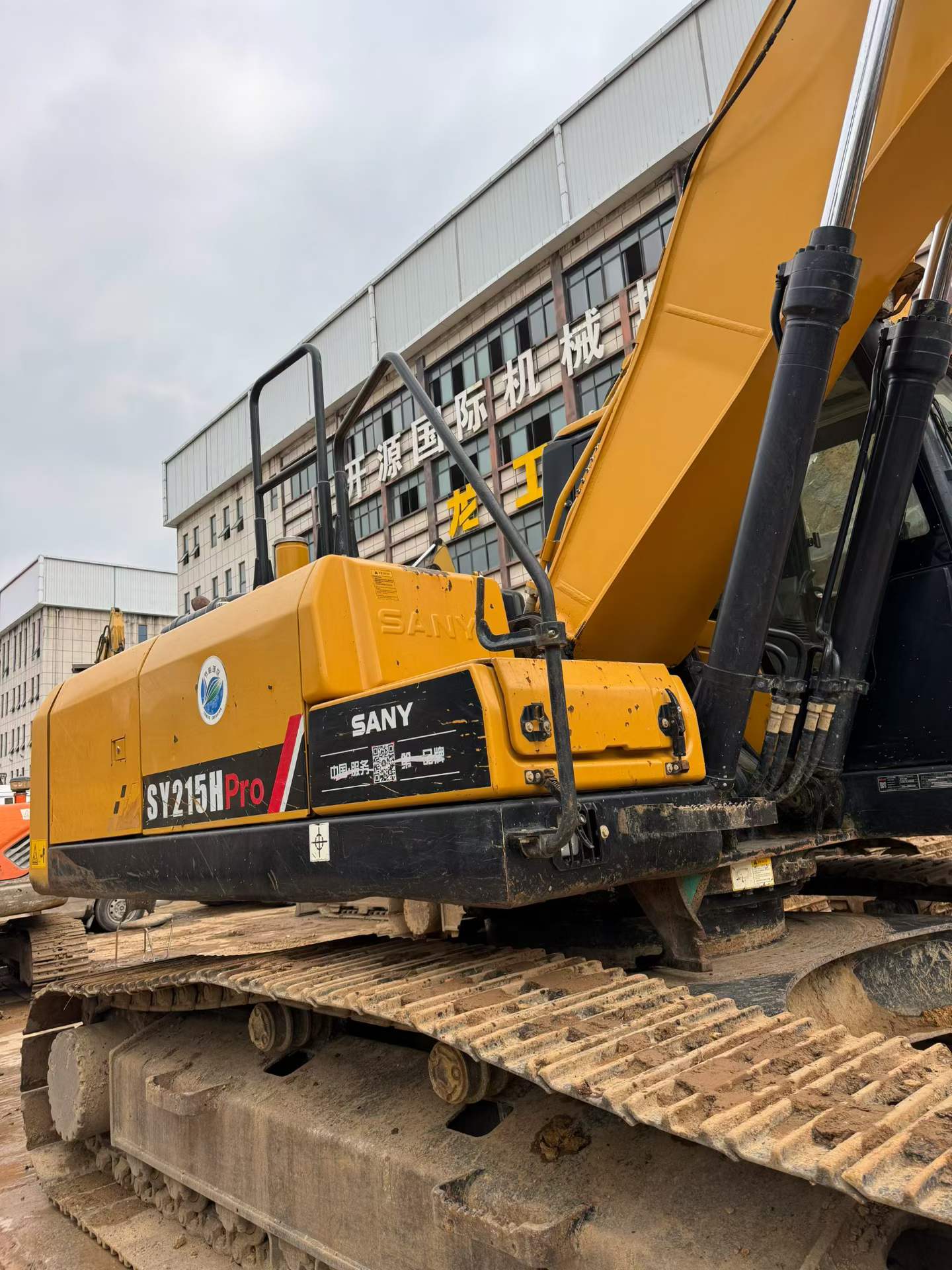 Used Sany SY215W Excavator 2021 Model / 5