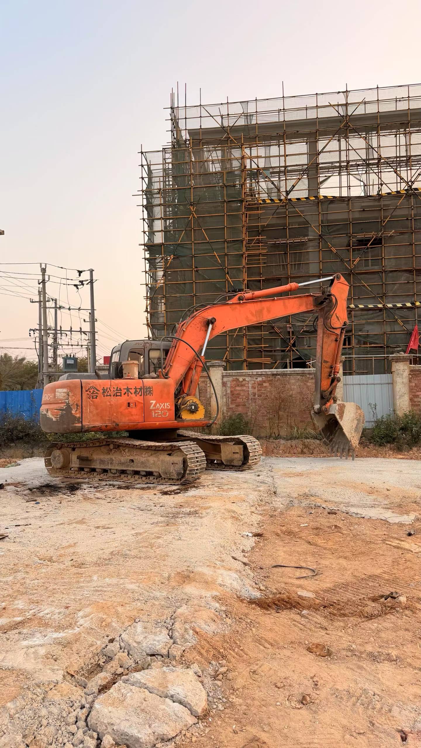 Used Hitachi ZX120 Excavator 2016 Model / 5