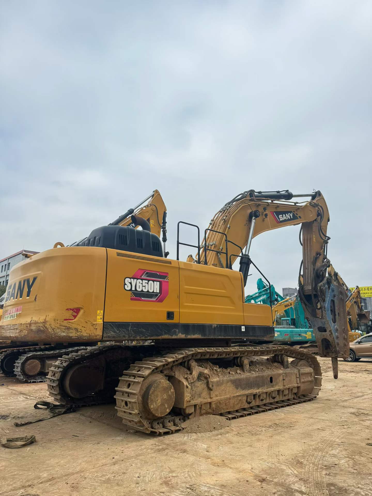 Used Sany SY650H Excavator 2023 Model / 3