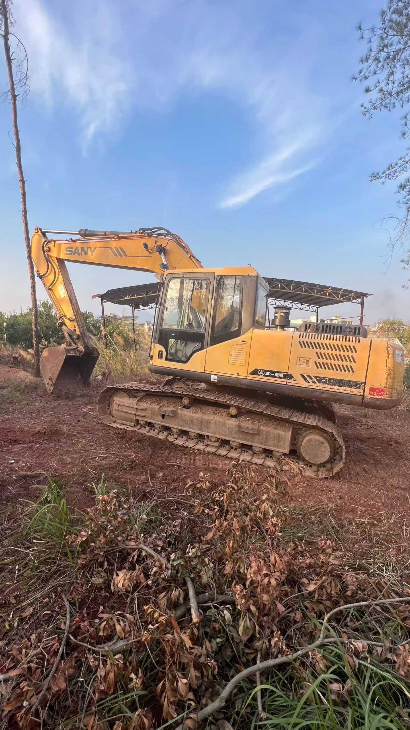 Used Sany SY215W Excavator 2013 Model / 2