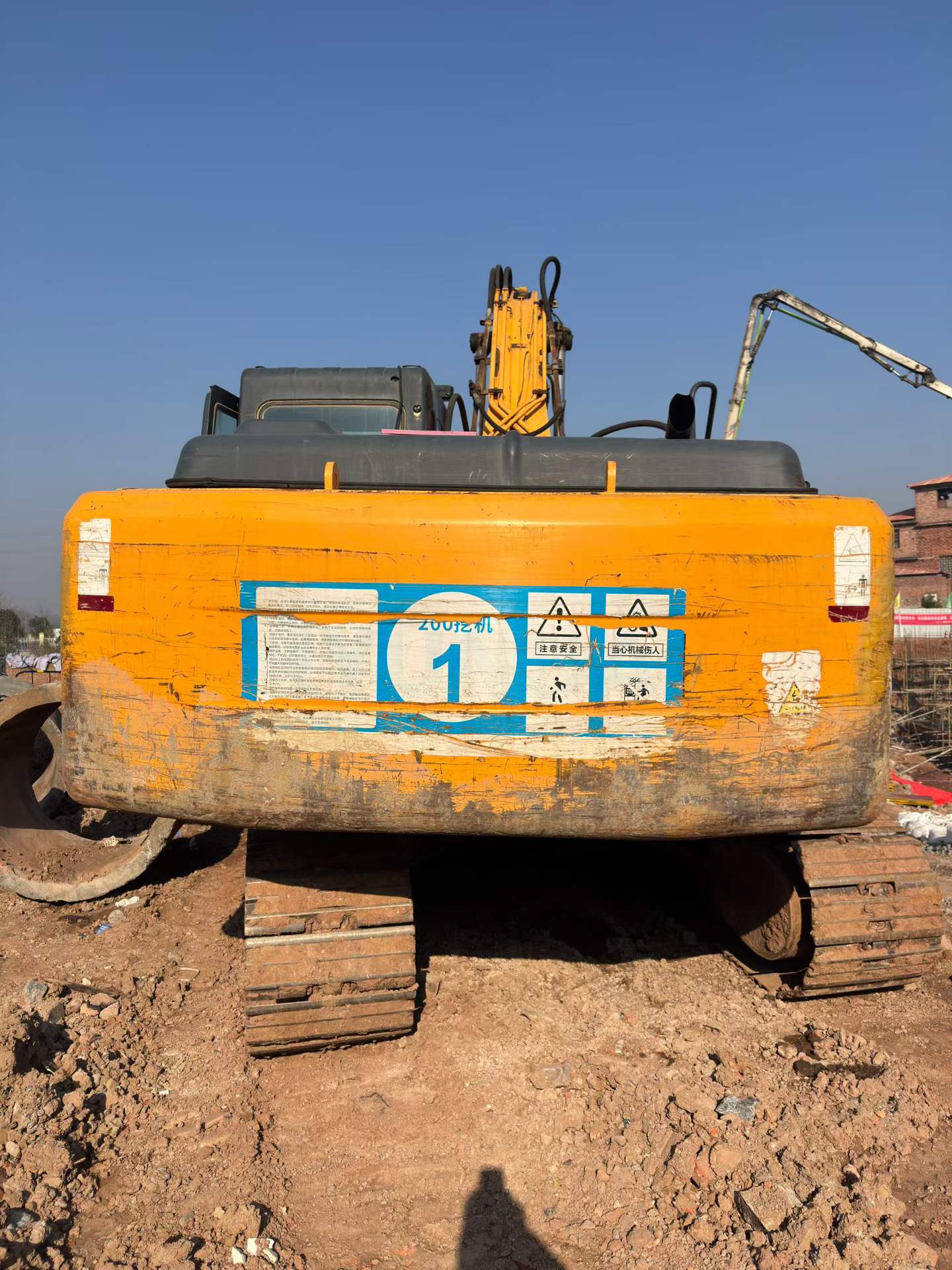 Used Hyundai R215-7 Excavator 2010 Model / 7