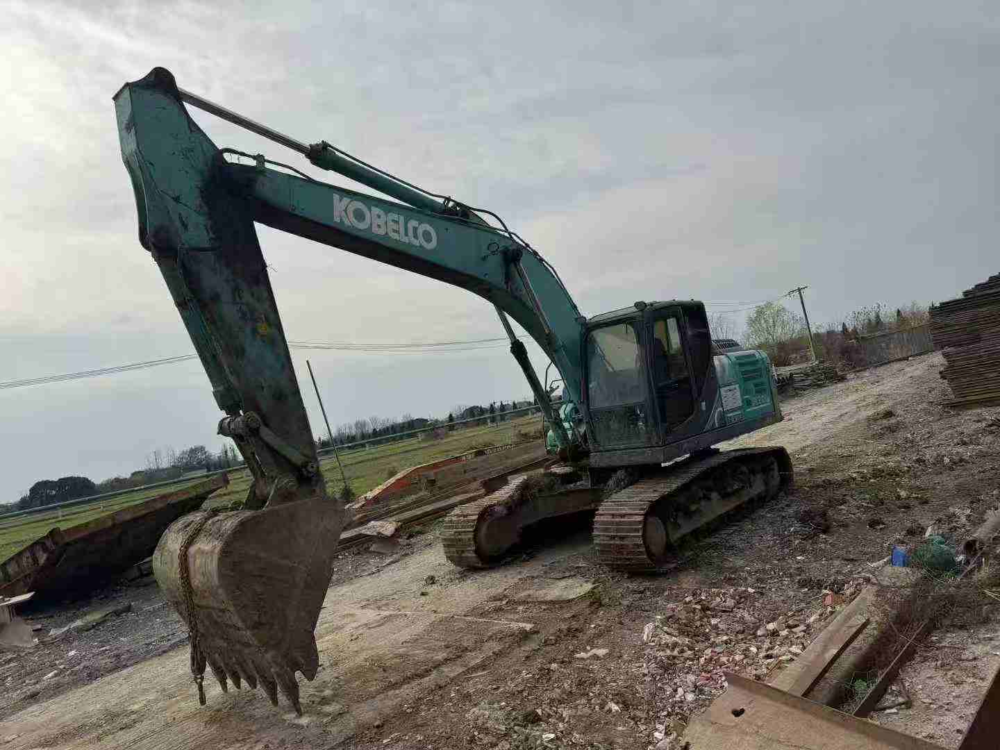 Used Kobelco SK210 Excavator 2017 Model / 9