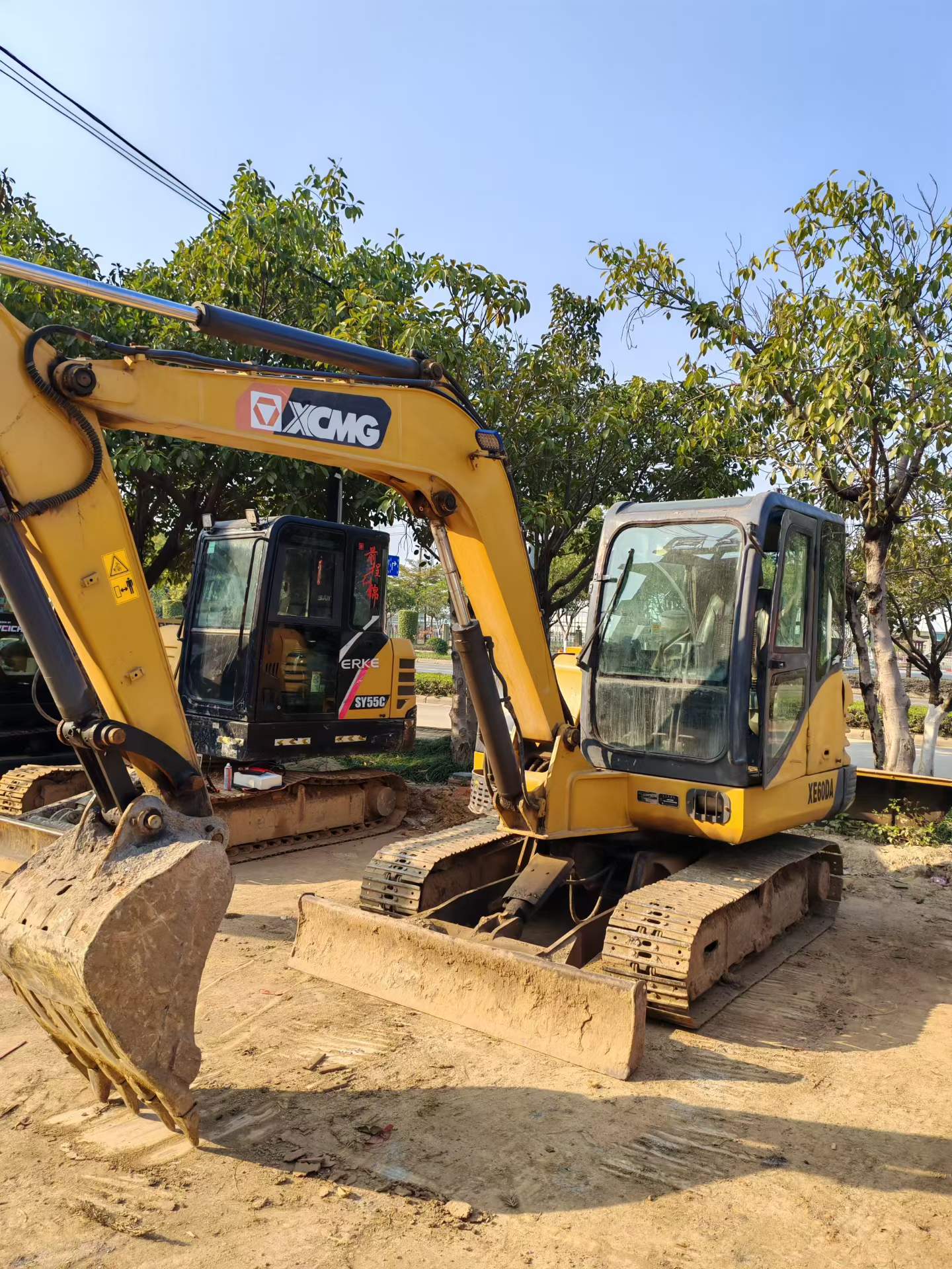 Used XCMG XE60 Excavator 2017 Model / 2