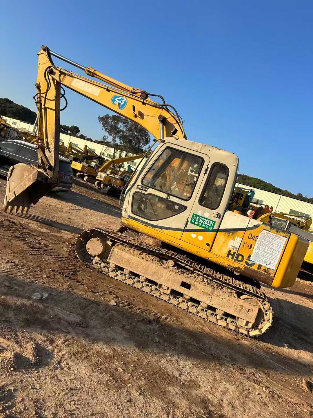 Used Kato HD512 Excavator 2016 Model / 3