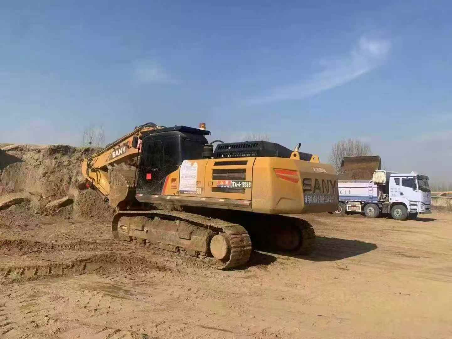 Used Sany SY365H-10 Excavator 2016 Model / 2