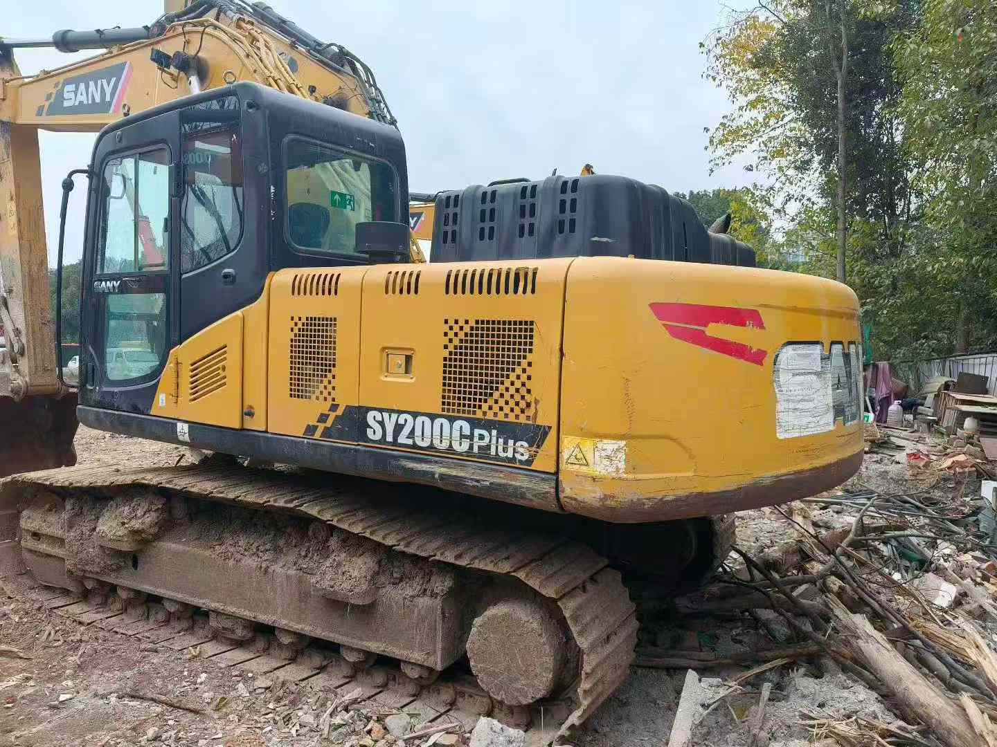 Used Sany SY200H Excavator 2016 Model / 2