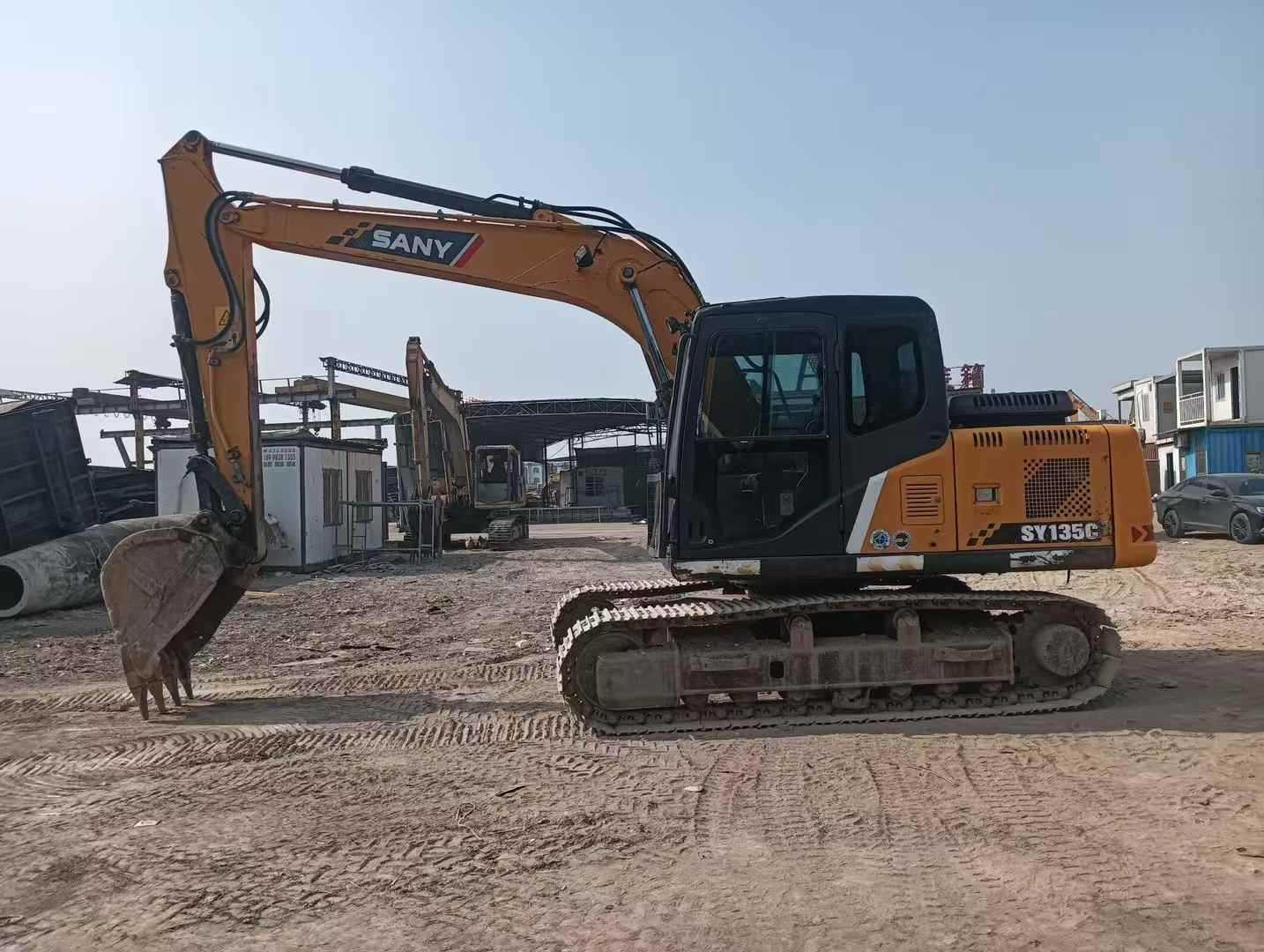 Used Sany SY135 Excavator 2016 Model / 4