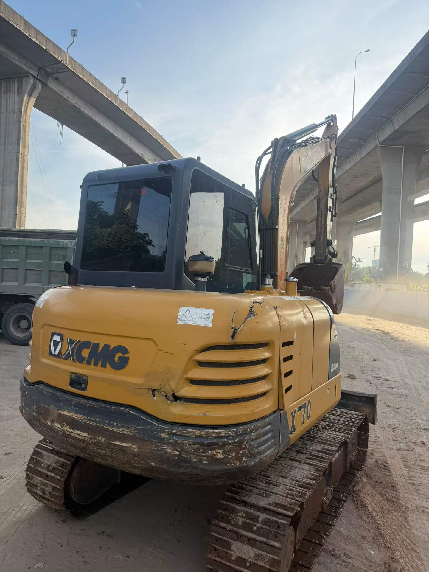 Used XCMG XE55U Excavator 2019 Model / 3