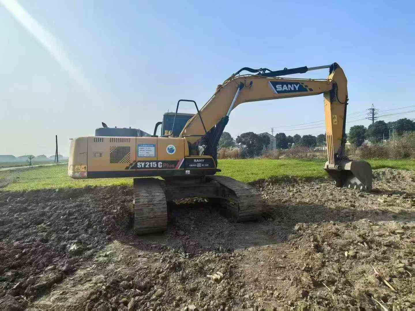 Used Sany SY200H Excavator 2021 Model / 9