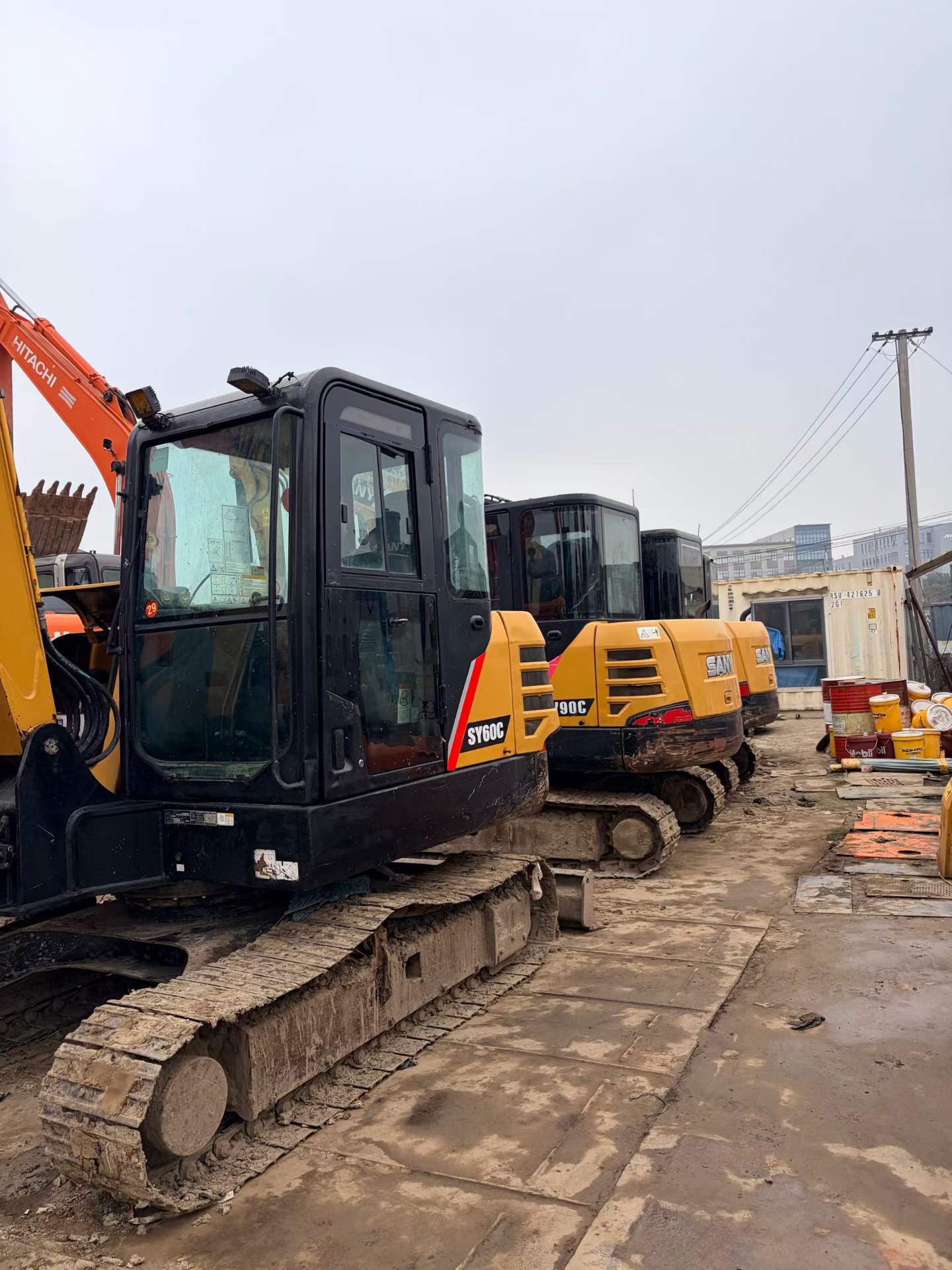 Used Sany SY55 Excavator 2018 Model / 3
