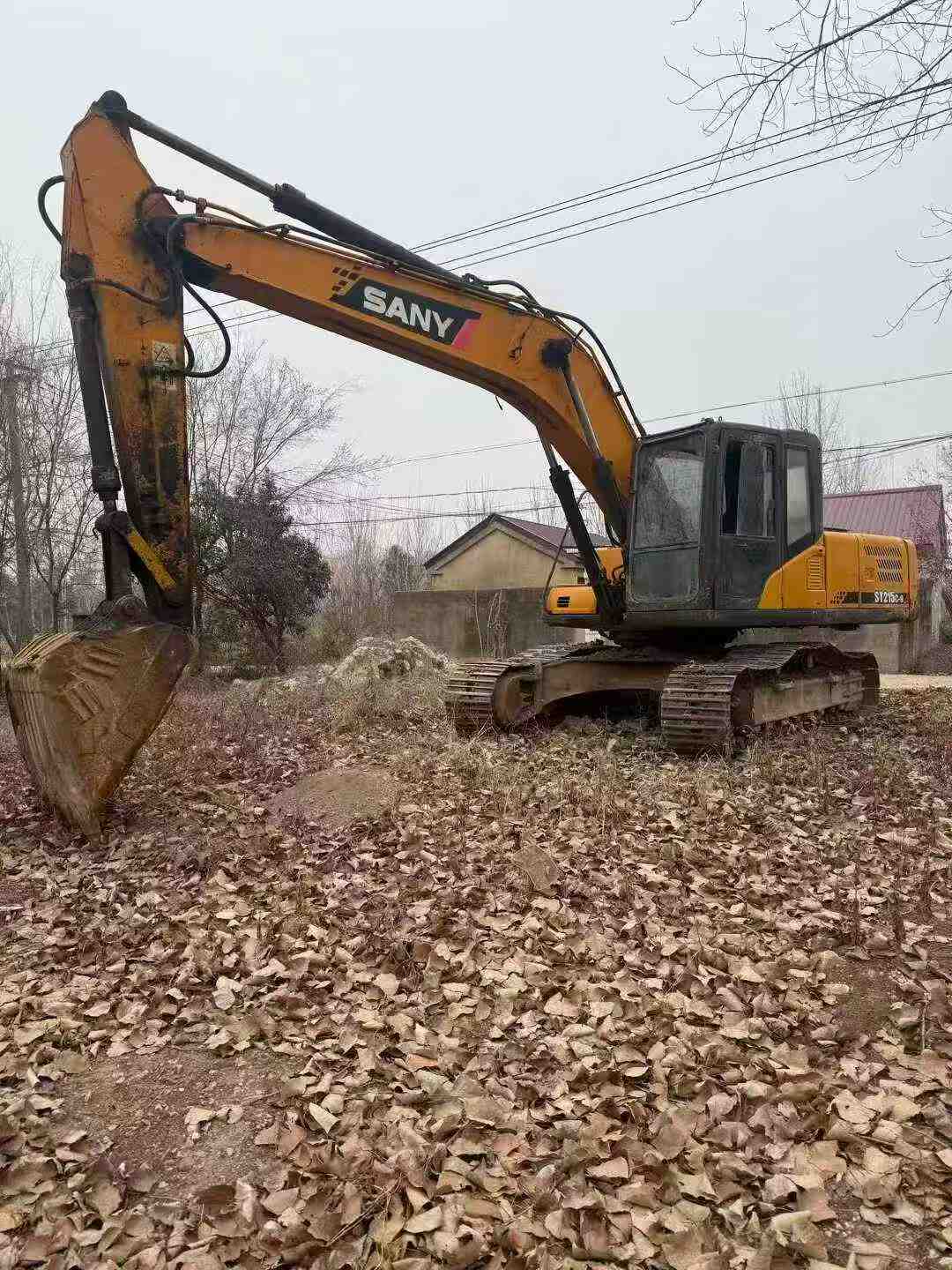 Used Sany SY215W Excavator 2012 Model / 2