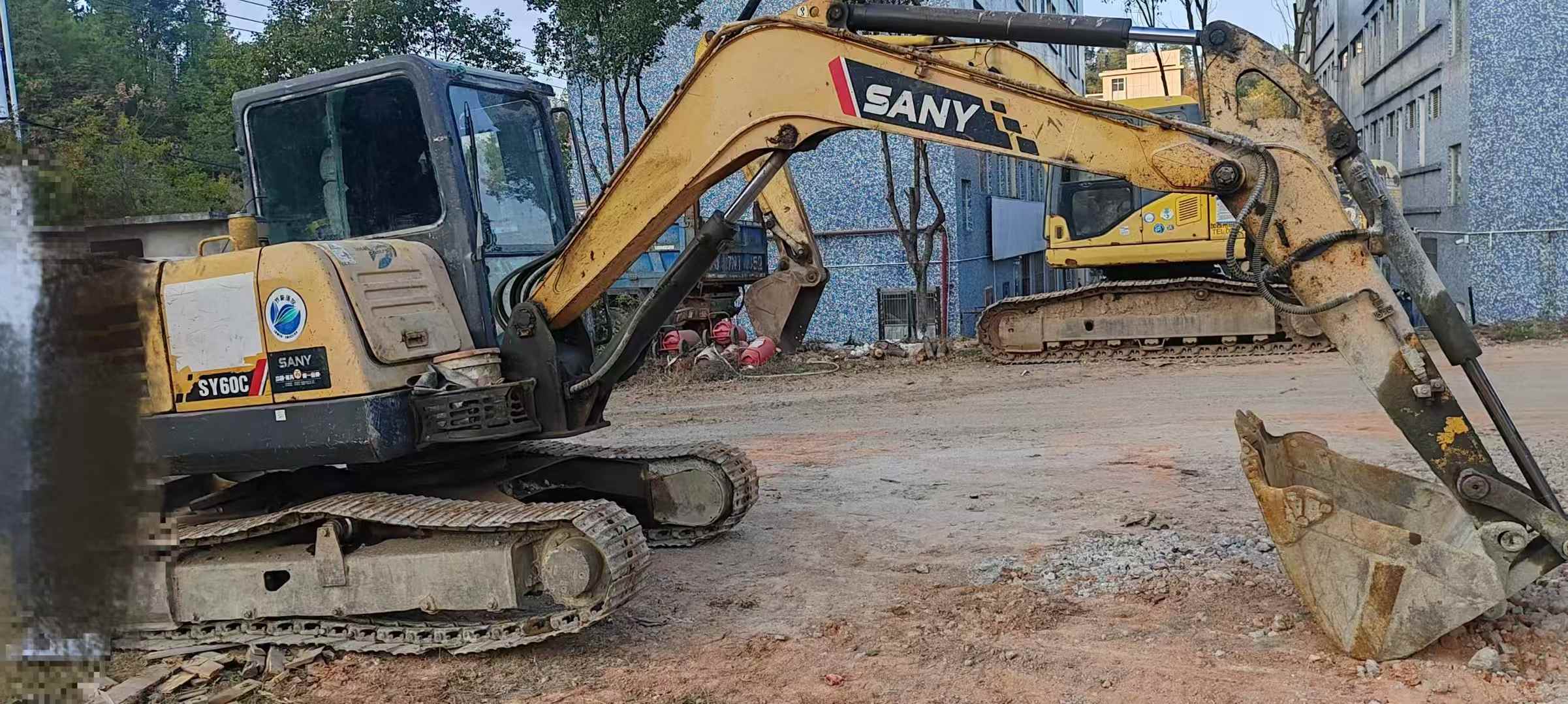 Used Sany SY55 Excavator 2016 Model / 4
