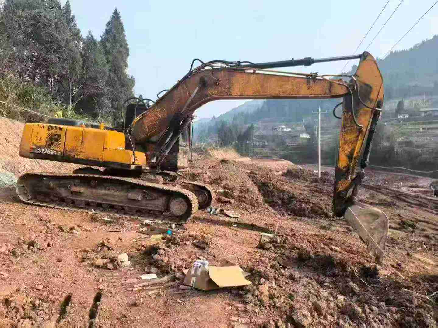 Used Sany SY225C Excavator 2016 Model / 2