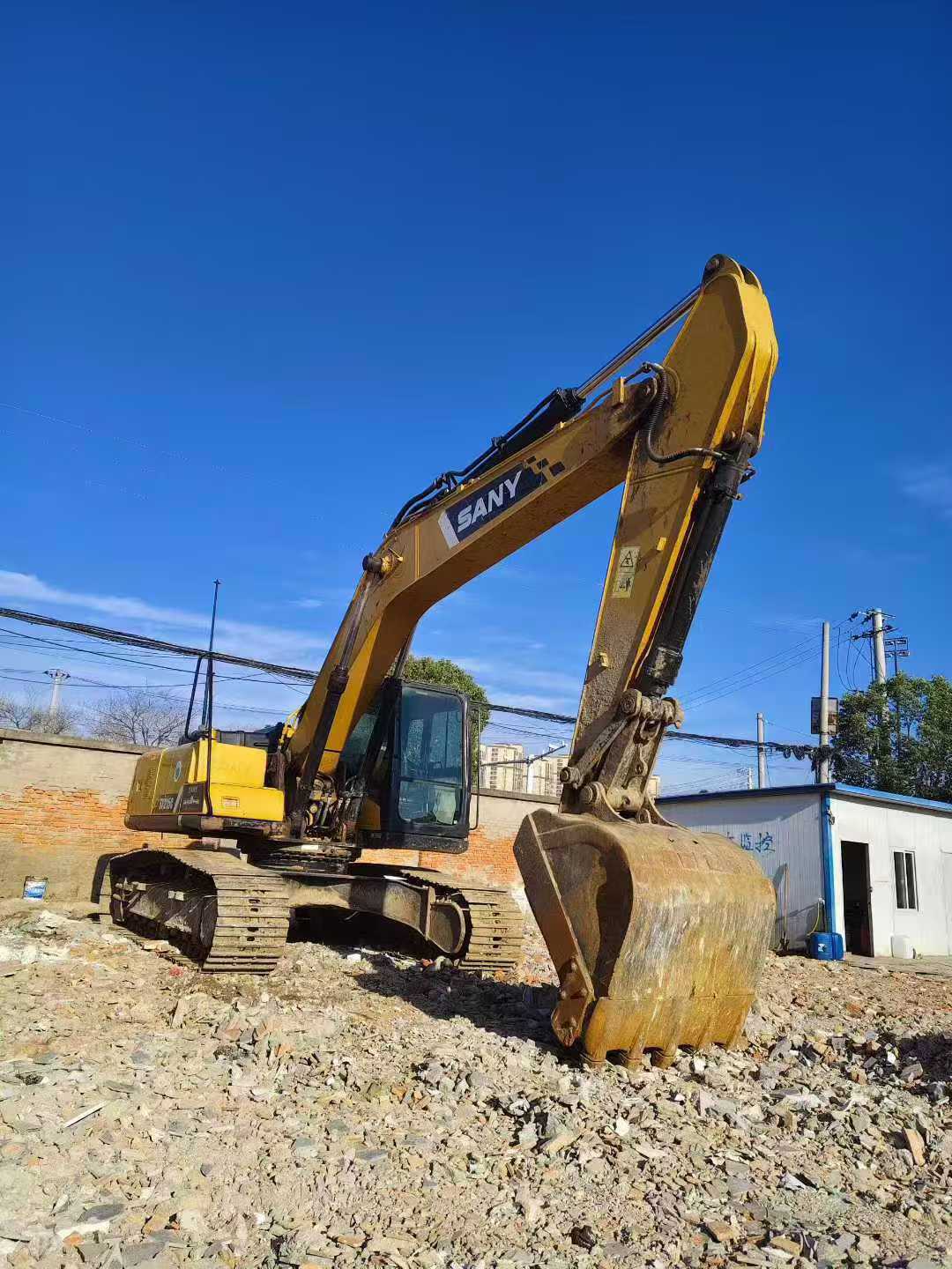 Used Sany SY215W Excavator 2018 Model / 5