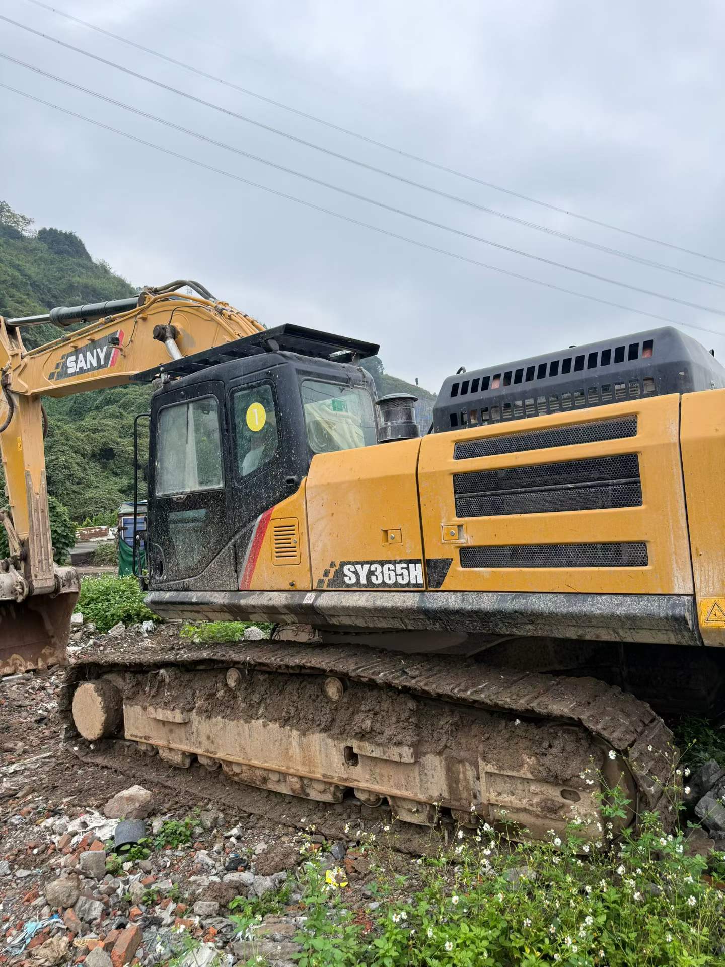 Used Sany SY365H Excavator 2016 Model / 4