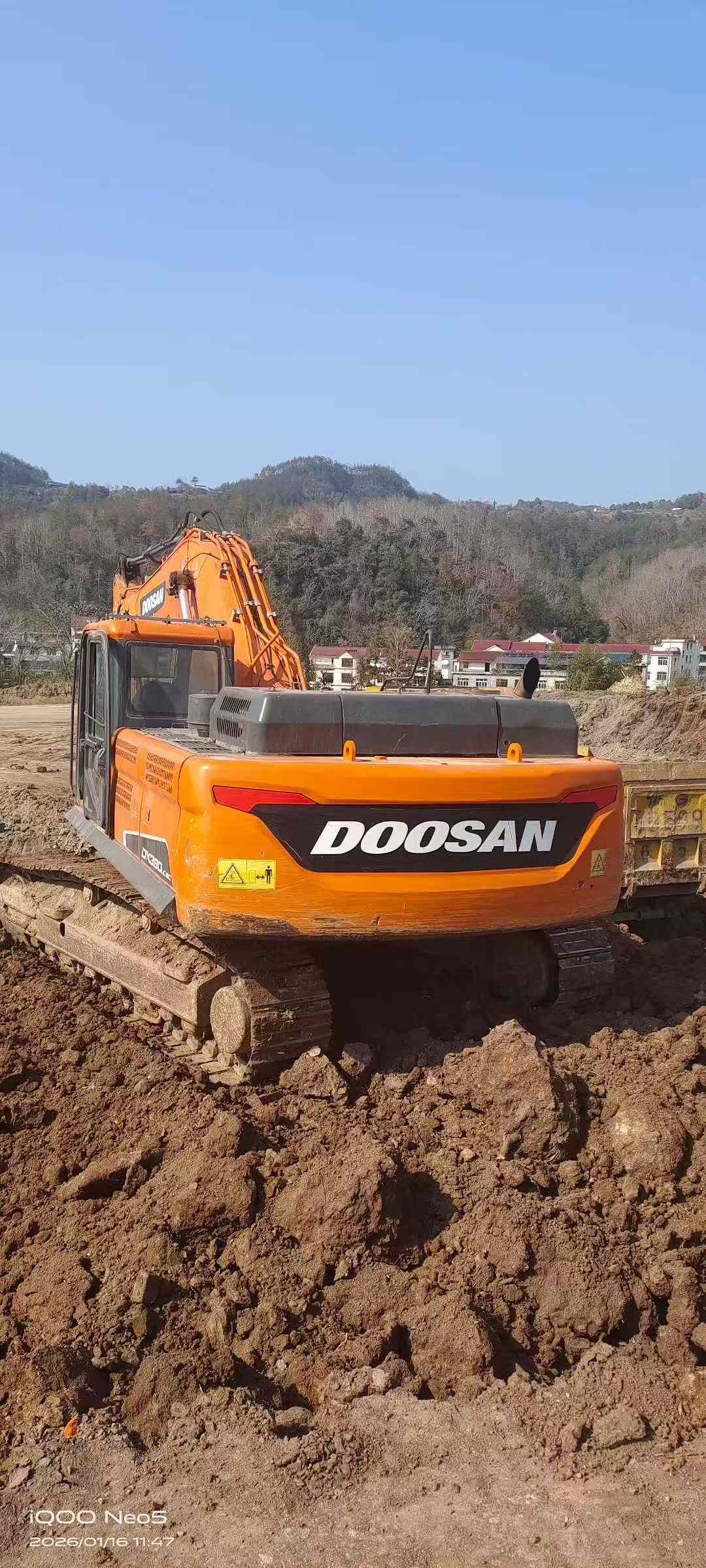 Used Doosan DX80 Excavator 2020 Model / 3