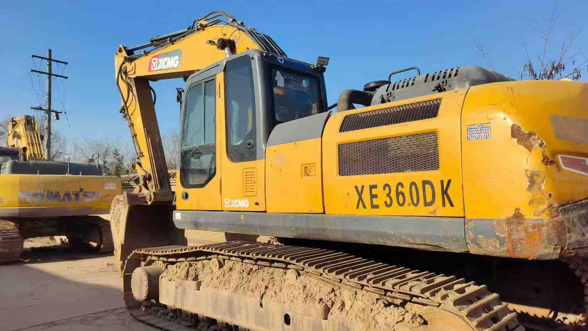 Used XCMG XE335DK Excavator 2017 Model / 8
