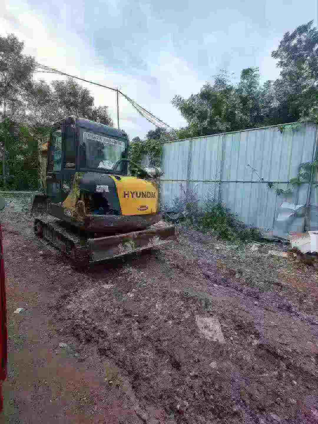 Used Hyundai R60-7 Excavator 2016 Model / 6