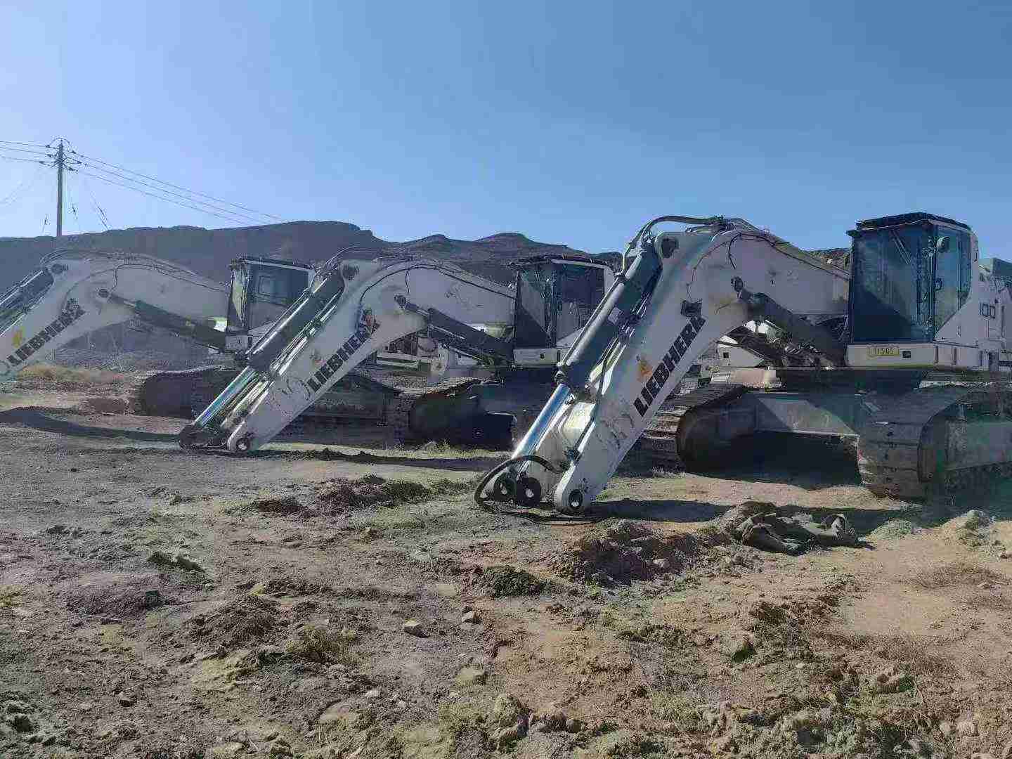 Used Liebherr R9100 Excavator 2020 Model / 8