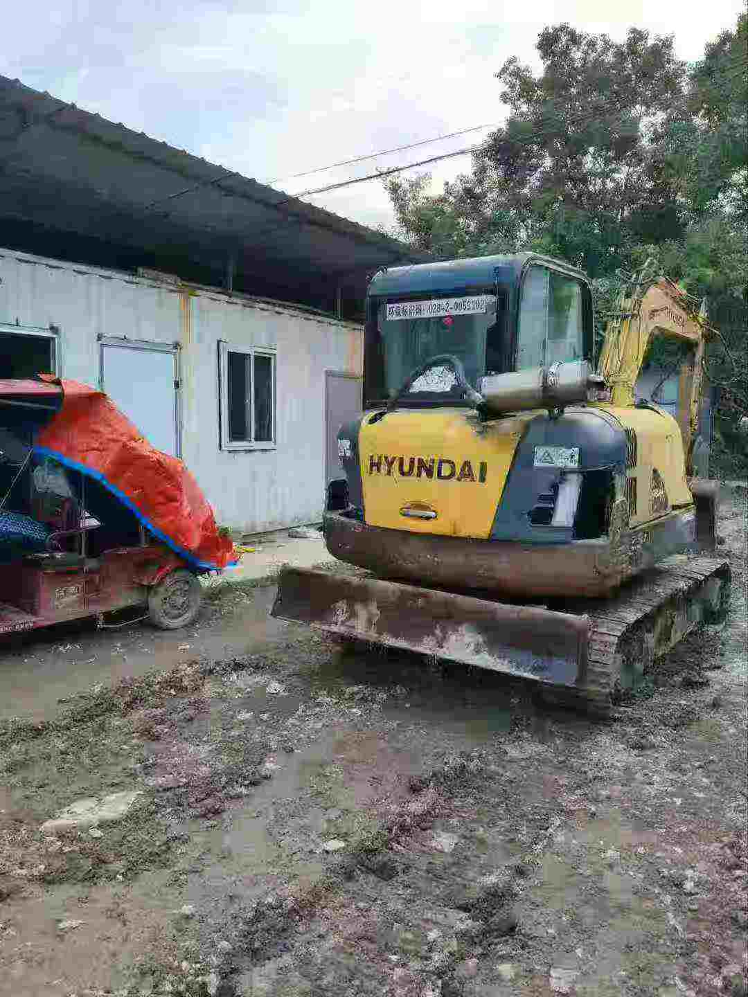 Used Hyundai R60-7 Excavator 2016 Model / 3