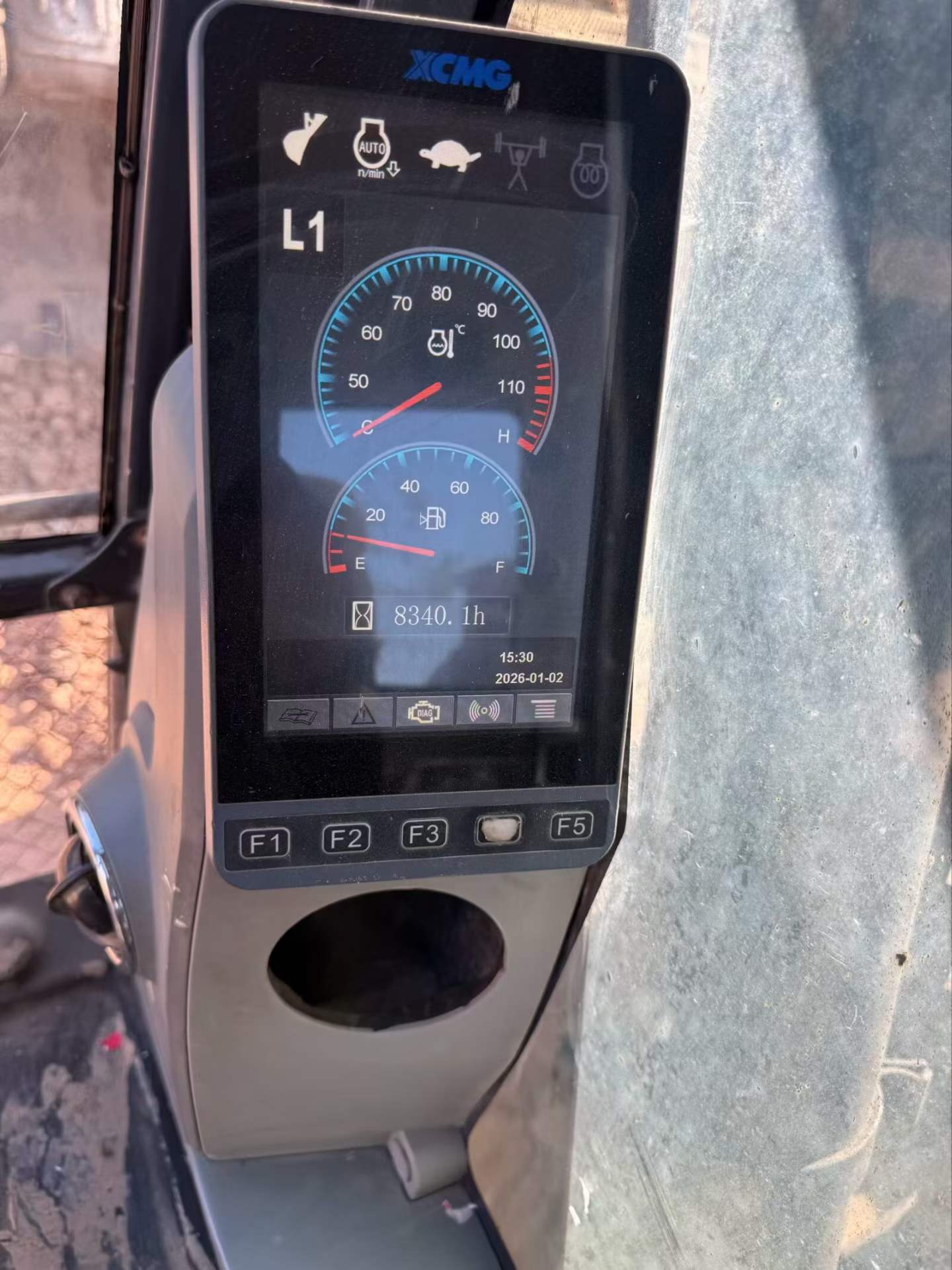 Used XCMG XE18 Excavator 2016 Model / 5