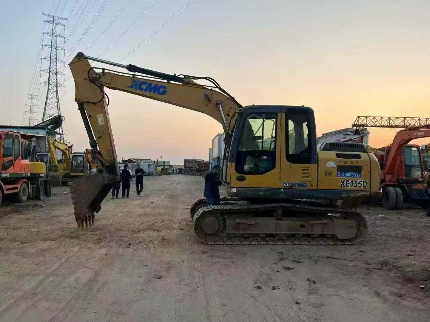 Used XCMG XE135GA Excavator 2018 Model / 3