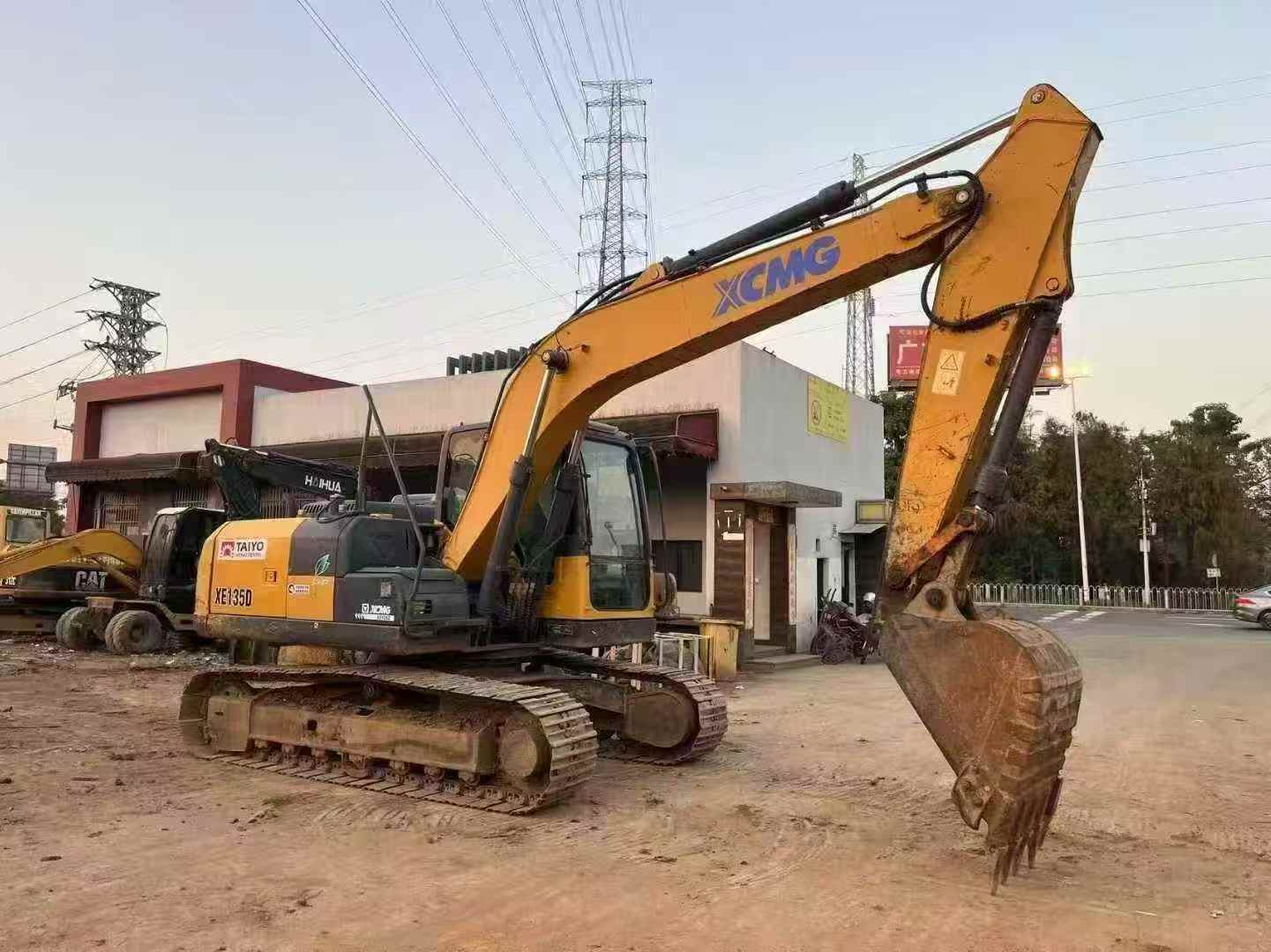 Used XCMG XE135GA Excavator 2018 Model / 2