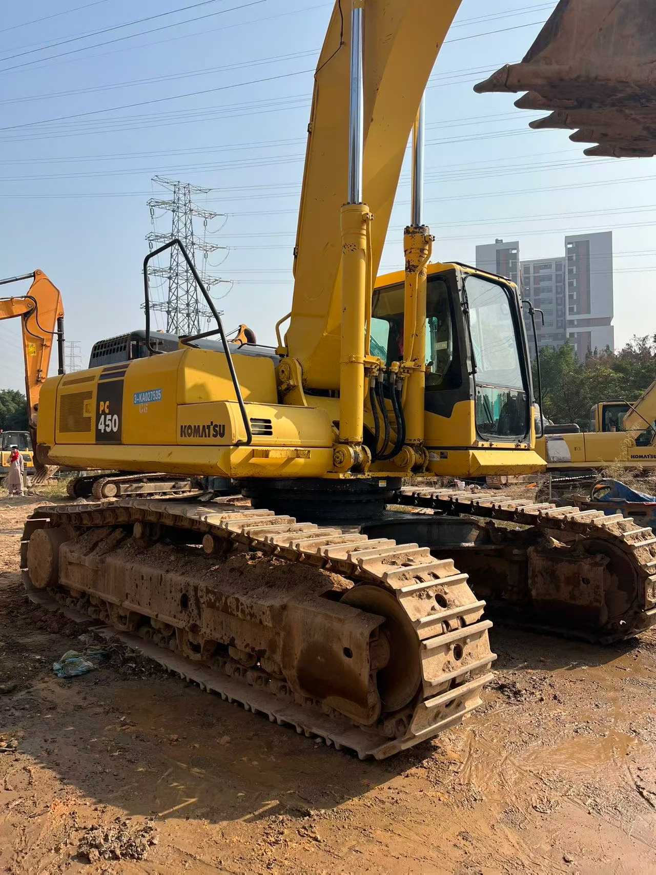 Used Komatsu PC450-7 Excavator 2016 Model / 3