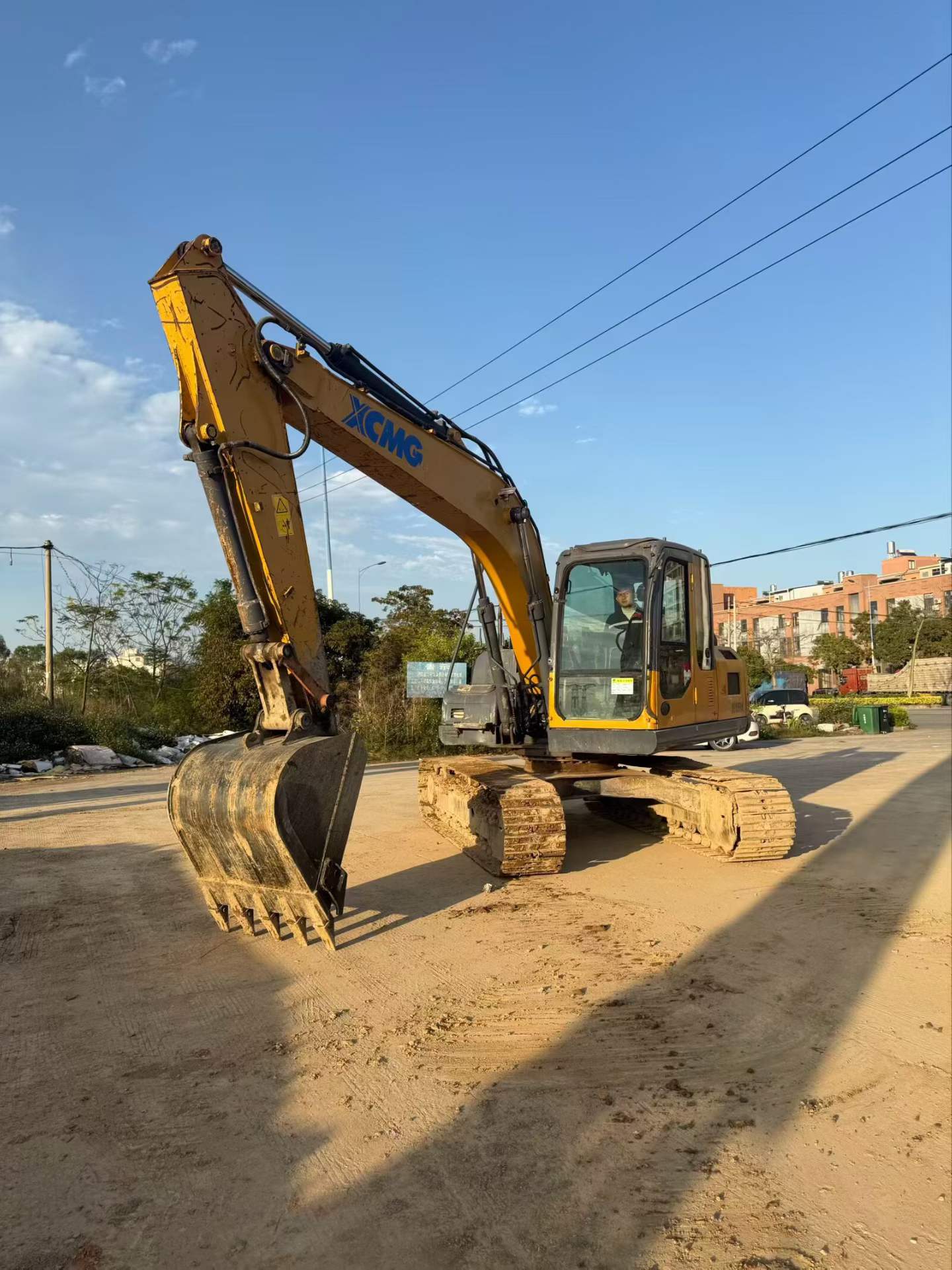Used XCMG XE135GA Excavator 2018 Model / 3