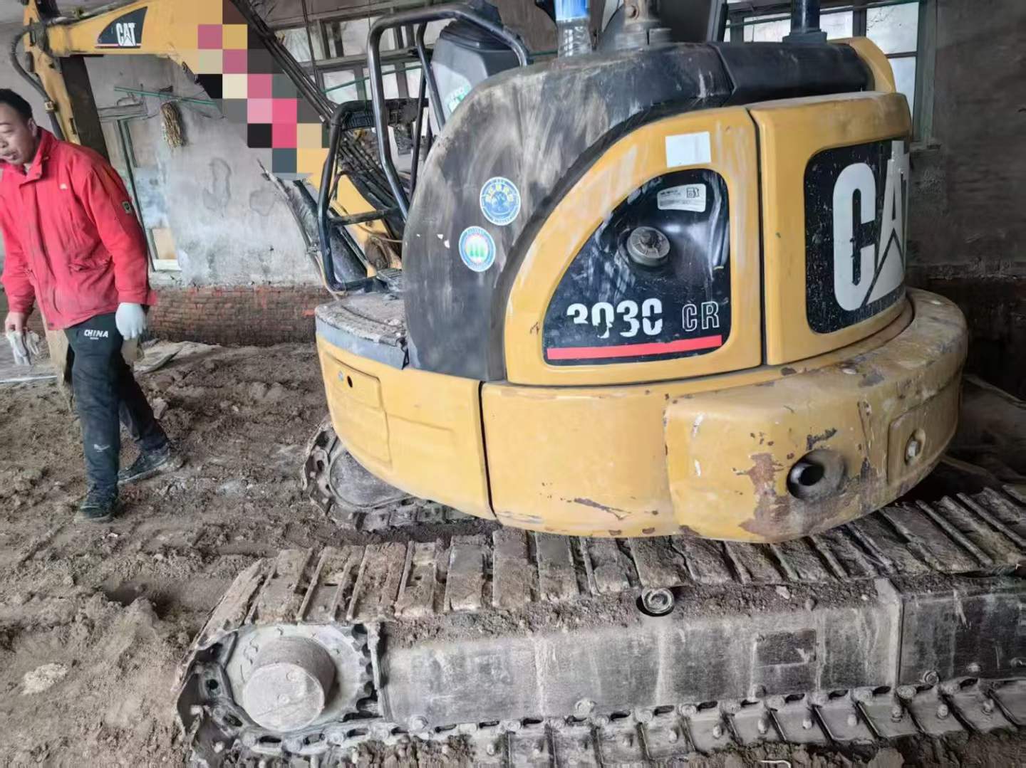 Used Caterpillar 303SR Excavator 2016 Model / 7