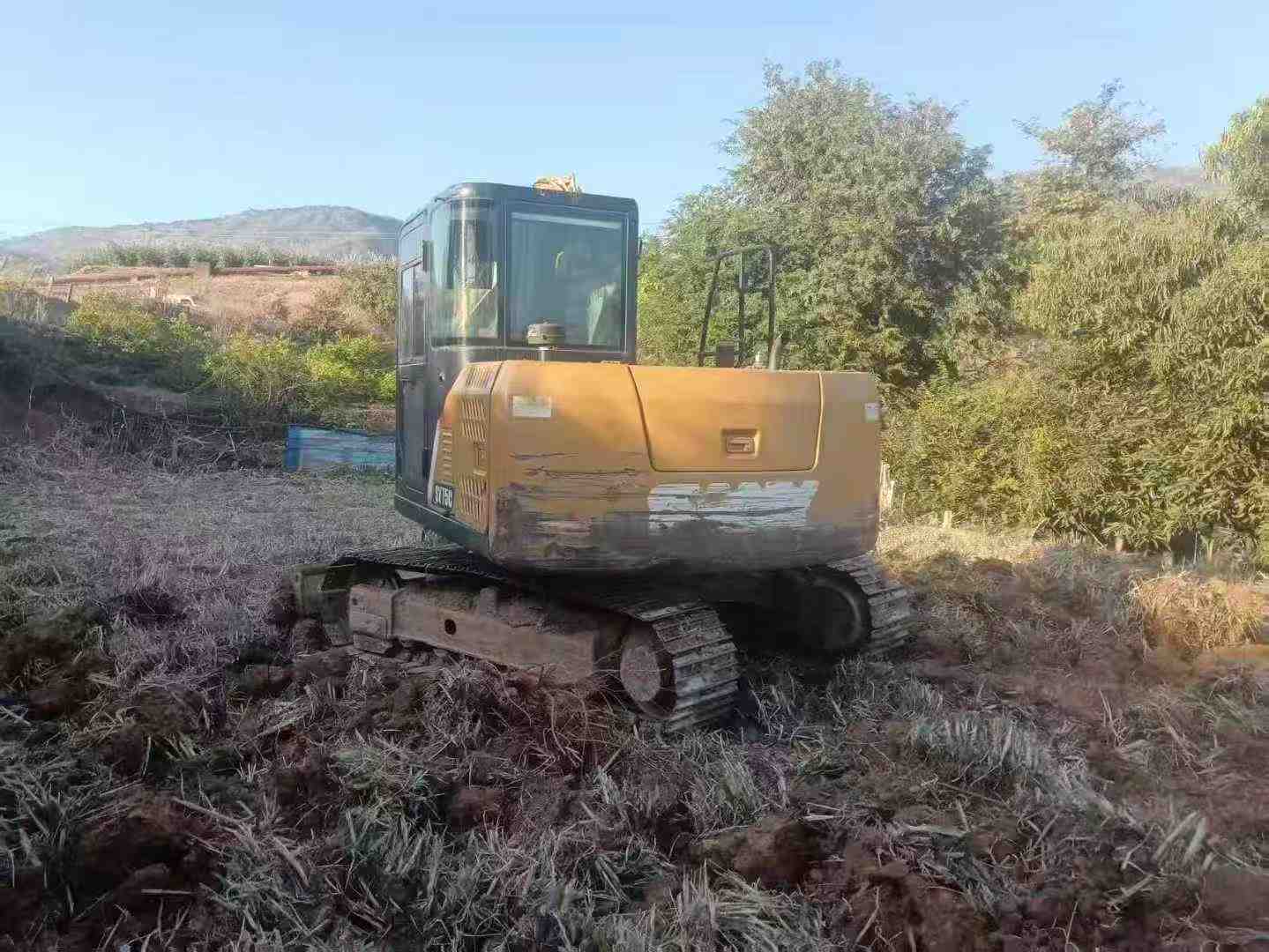 Used Sany SY75 Excavator 2017 Model / 2