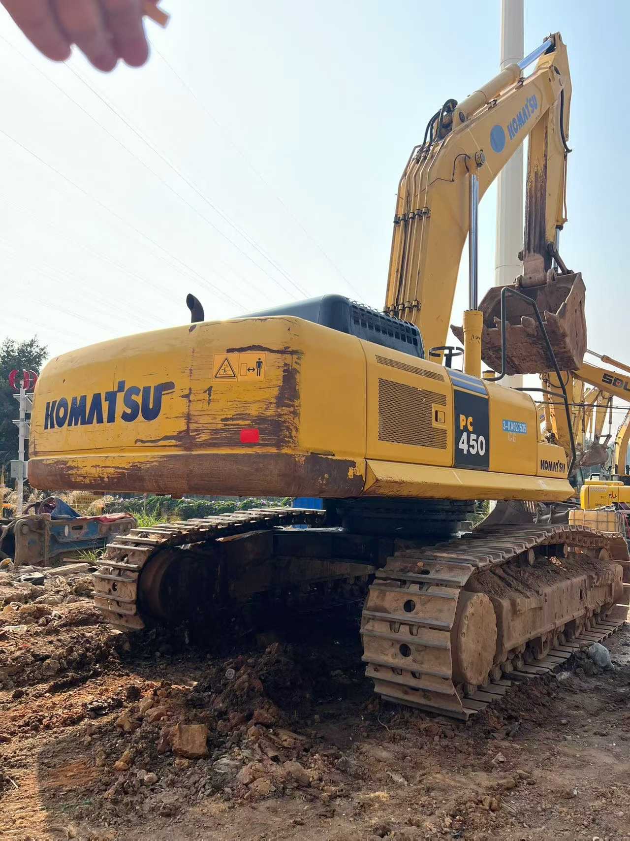 Used Komatsu PC450-7 Excavator 2016 Model / 5