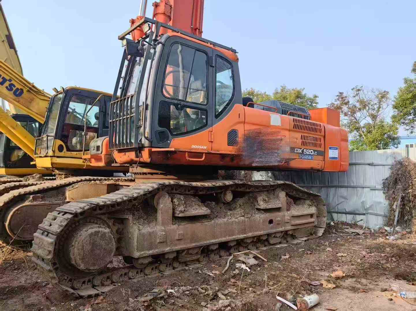 Buy Doosan DX520LC Used Excavator