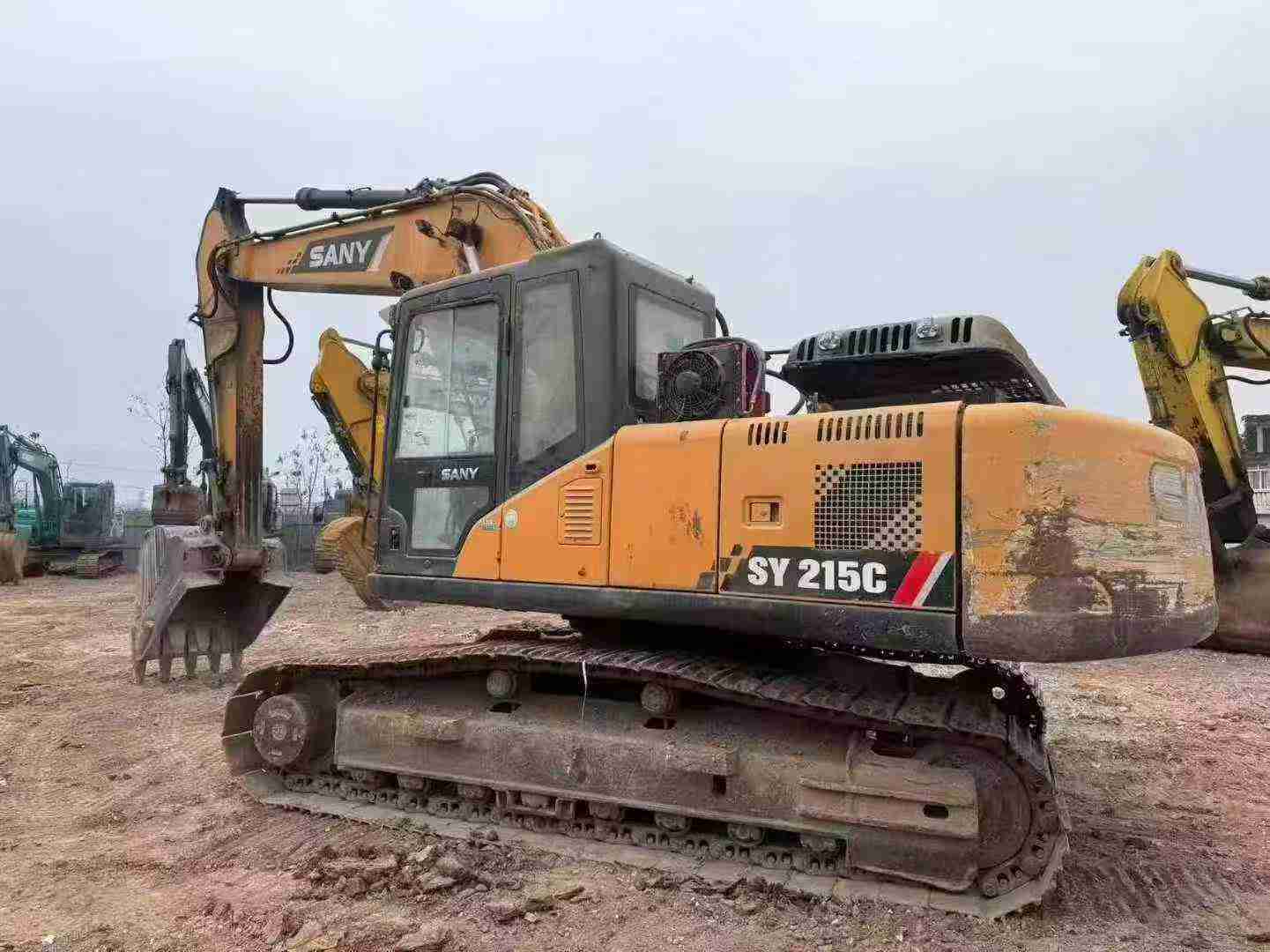 Used Sany SY215C8M Excavator 2014 Model / 4