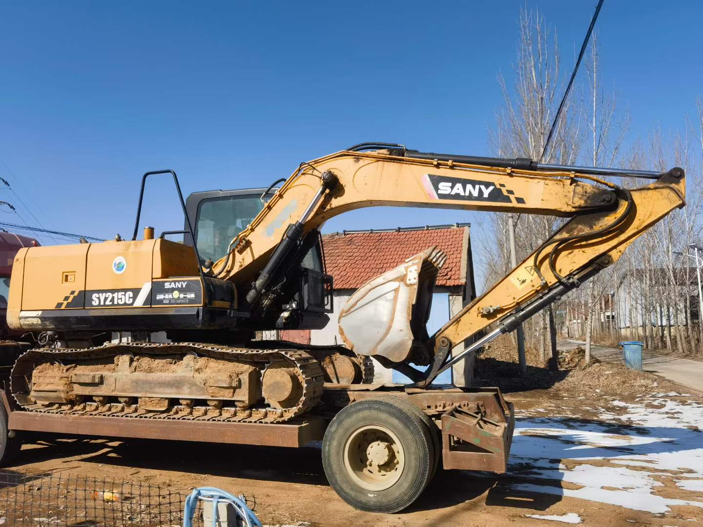 Used Sany SY55 Excavator 2019 Model / 3