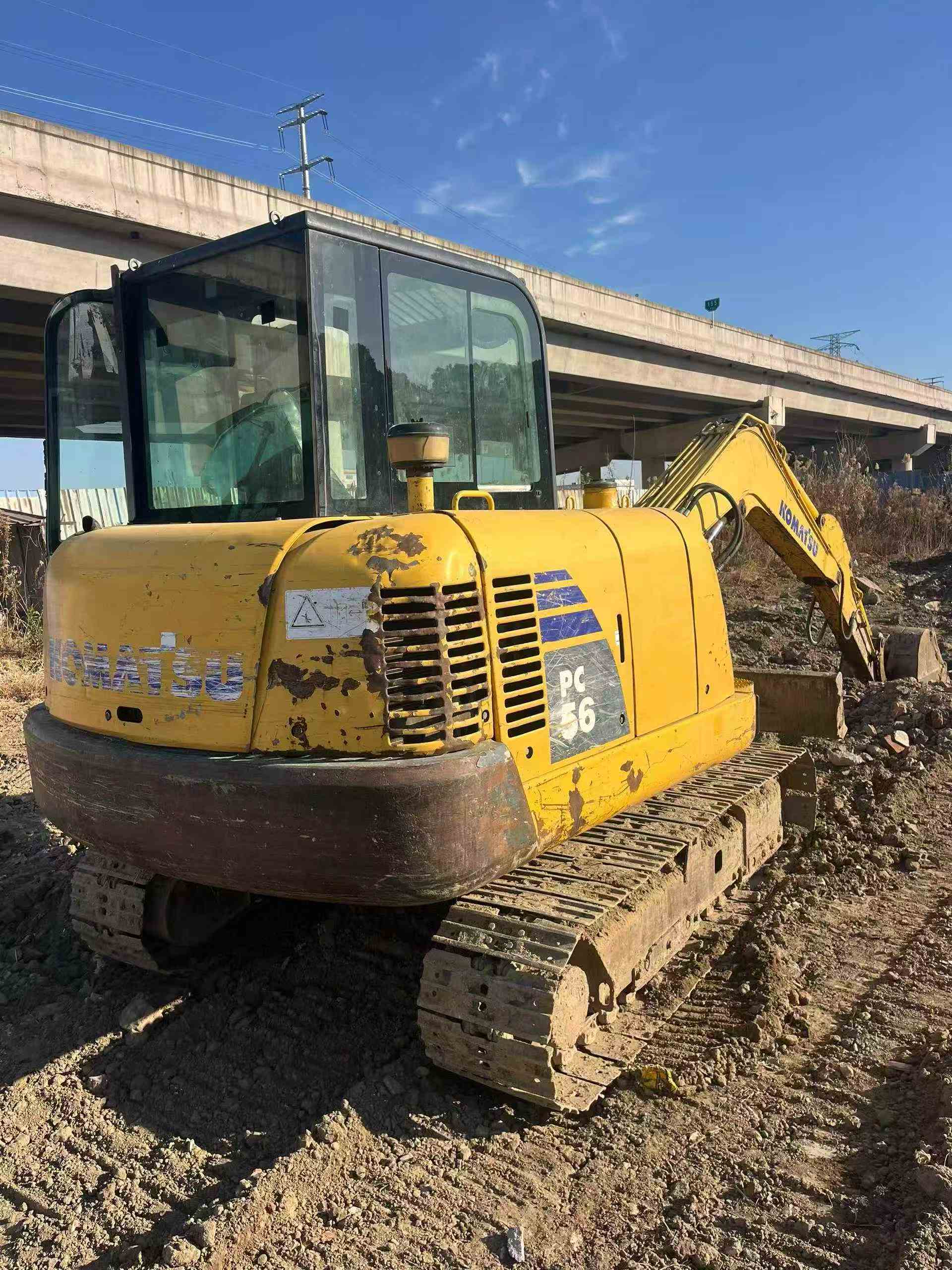 Used Komatsu PC56-7 Excavator 2013 Model / 2