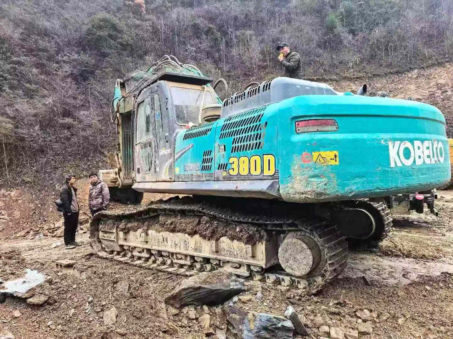 Used Kobelco SK380D Excavator 2012 Model / 2