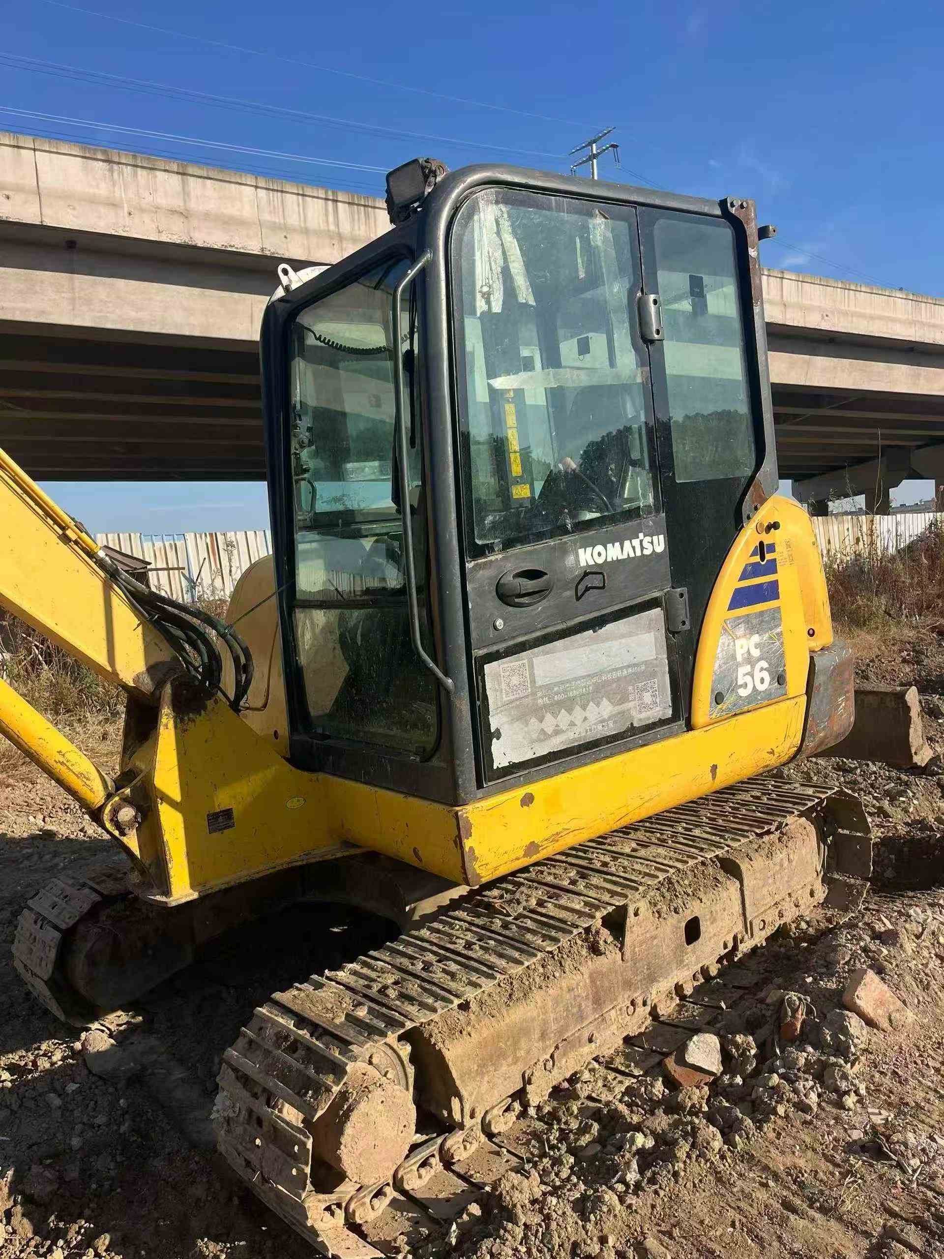 Used Komatsu PC56-7 Excavator 2013 Model / 4