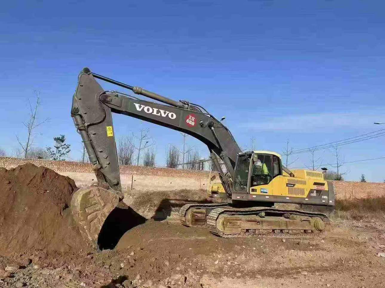 Used Volvo EC480 Excavator 2016 Model / 3